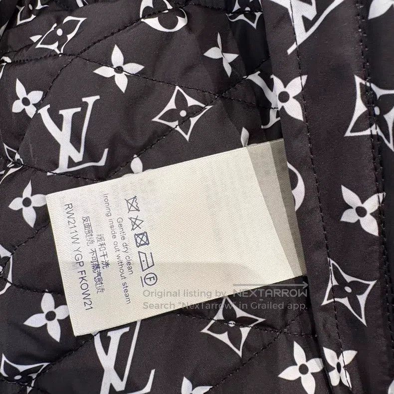 Louis Vuitton Louis Vuitton Nylon rhombus inner full print cotton-padded Size S / US 4 / IT 40 - 8 Thumbnail