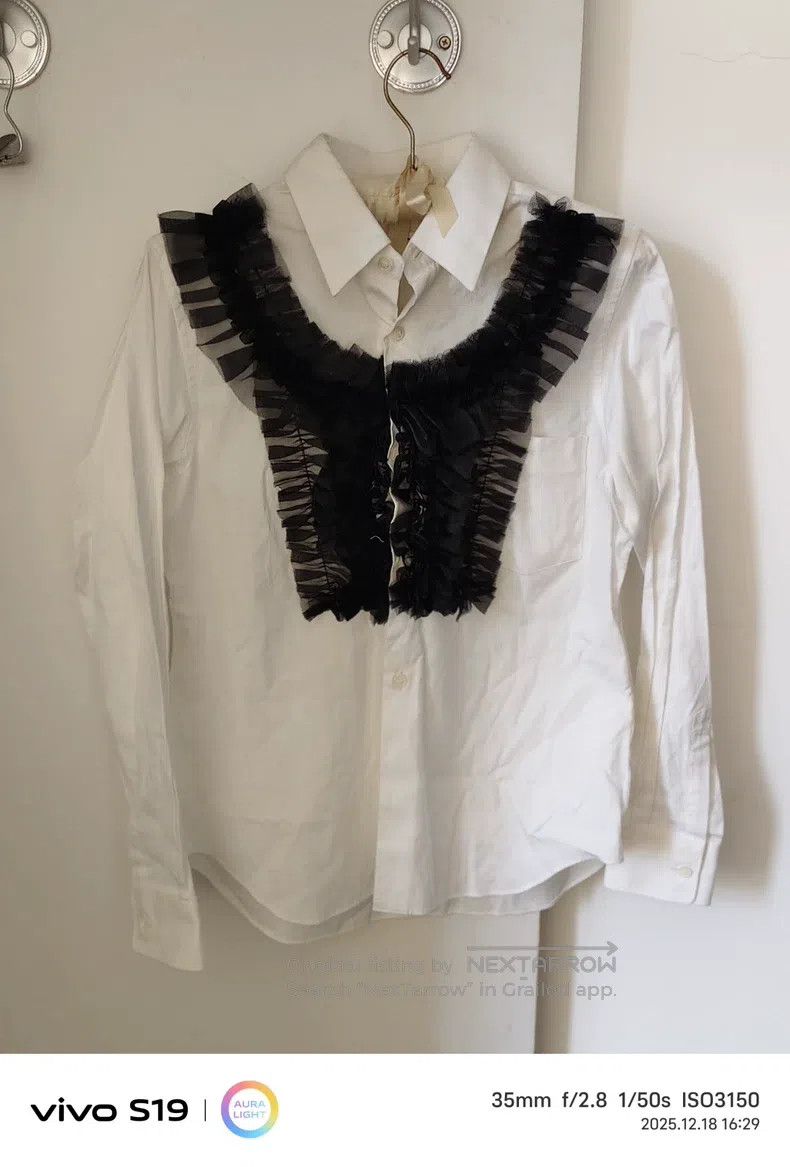 Comme des Garcons Comme Des Garcons Black Pinched Yarn Pleat Decorated Point Size XS / US 0-2 / IT 36-38 - 1 Thumbnail