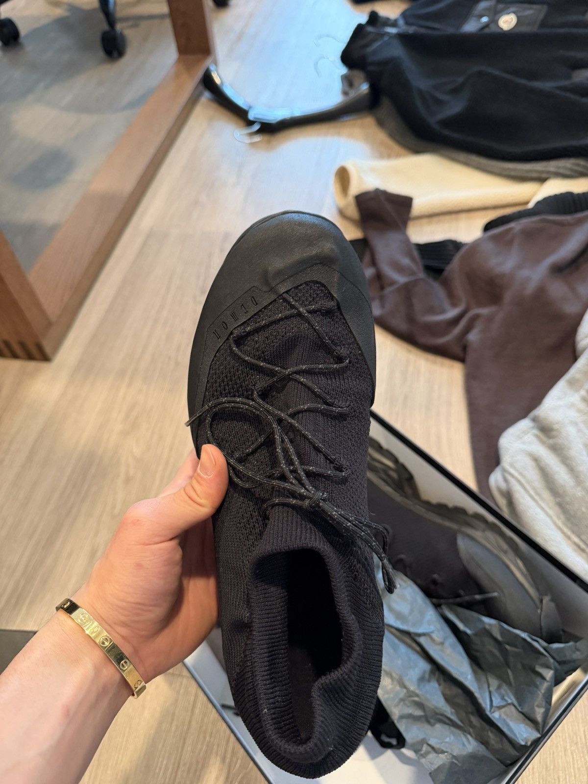 Demon Demon Black Sneaker Sz 44 Size US 10 / EU 43 - 3 Thumbnail