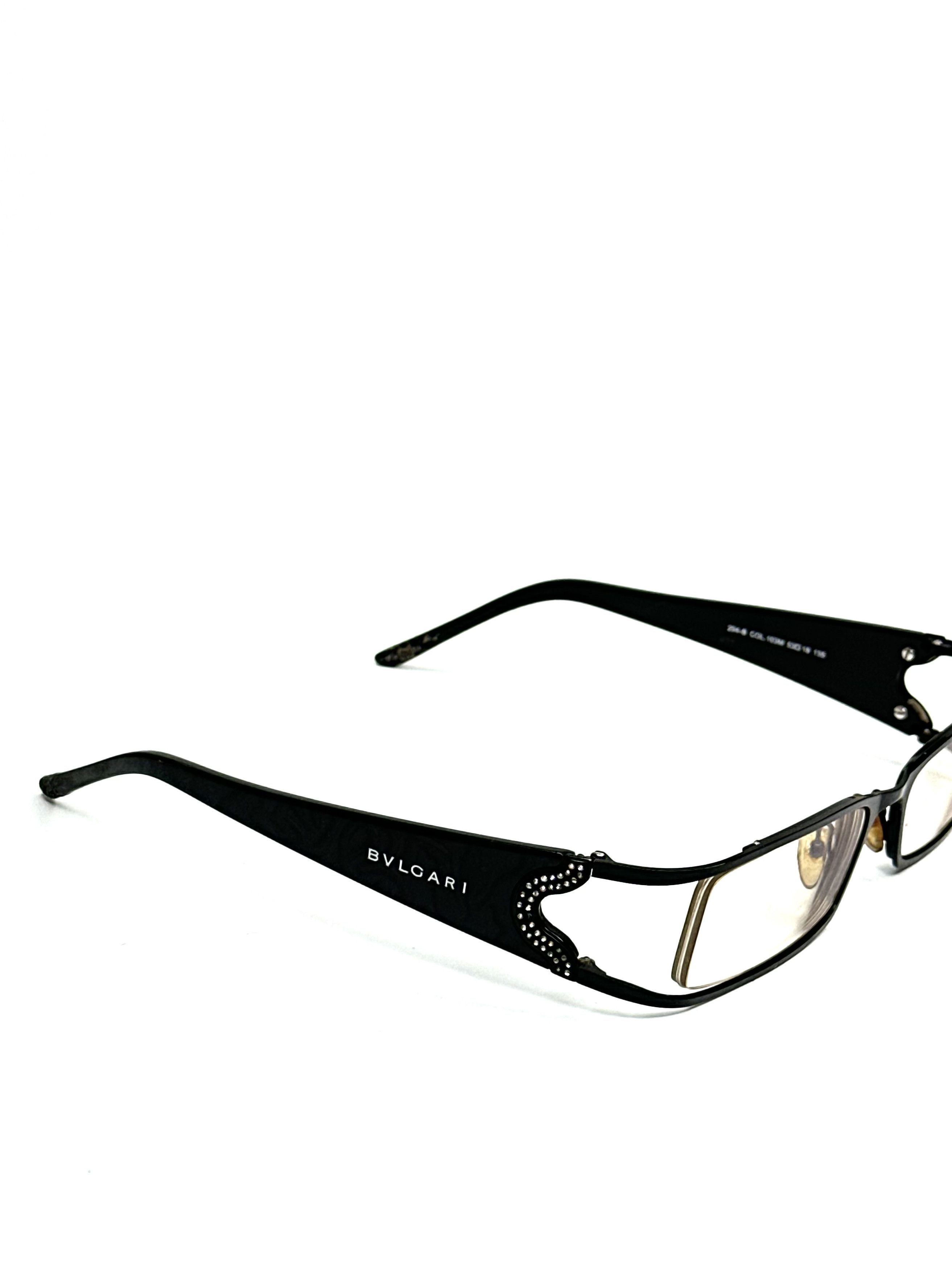 Bvlgari Bvlgari avantgarde vintage rhinestones glasses Size ONE SIZE - 6 Thumbnail