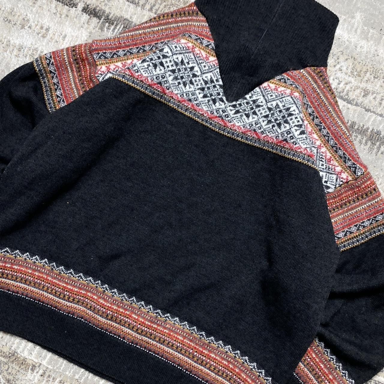 Japanese Brand 90s Knitted Sweater Black M Size US M / EU 48-50 / 2 - 2 Thumbnail