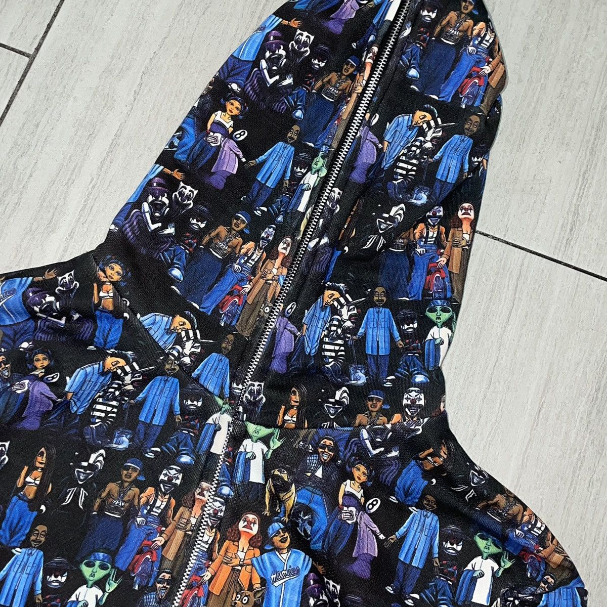 Designer Ghetto Dreams Homies Full Zip Up Hoodie Size US M / EU 48-50 / 2 - 4 Thumbnail