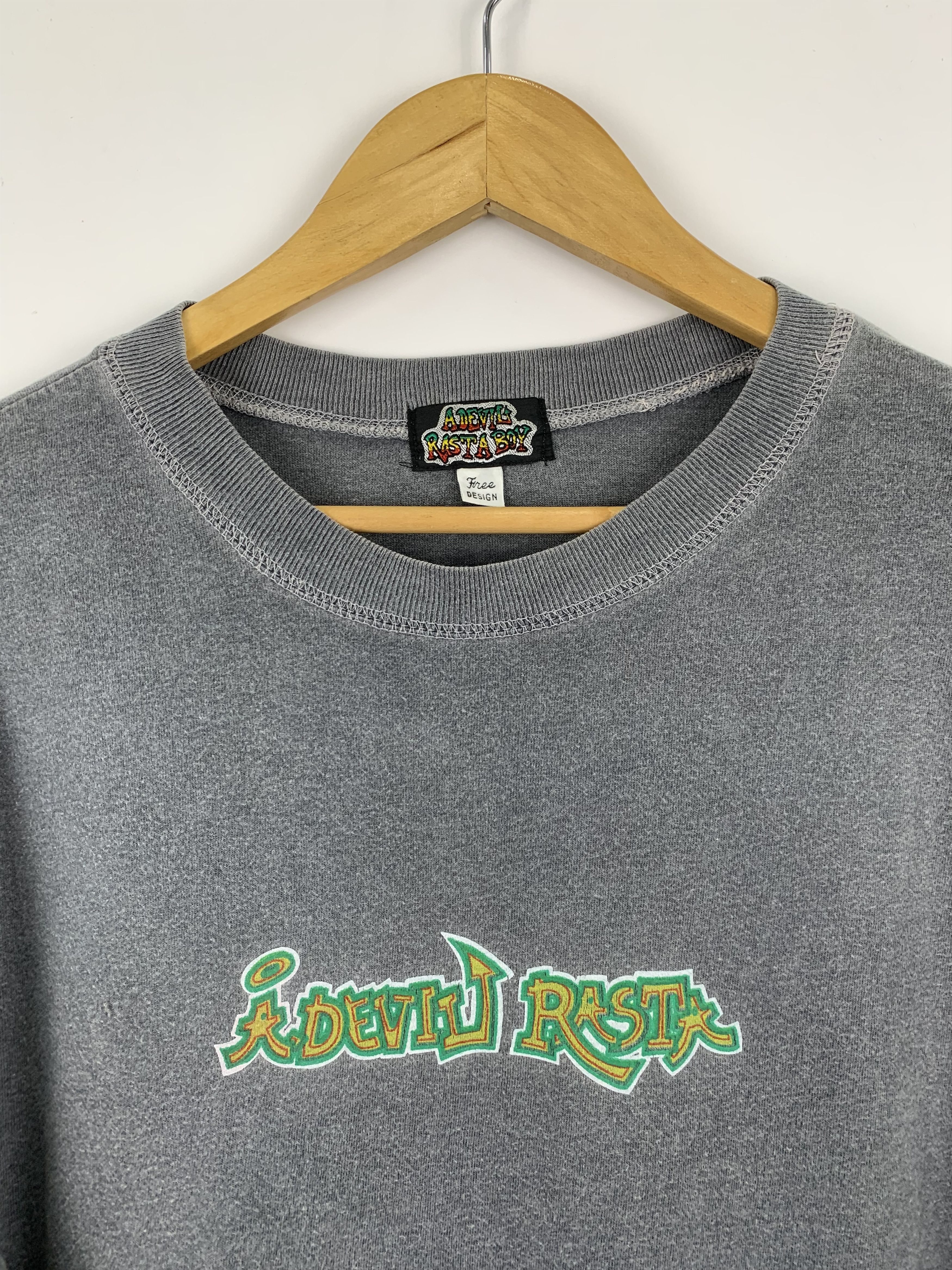 Vintage Vintage Sun Faded Rasta Boy T Shirt TA0066 Size US L / EU 52-54 / 3 - 9 Thumbnail