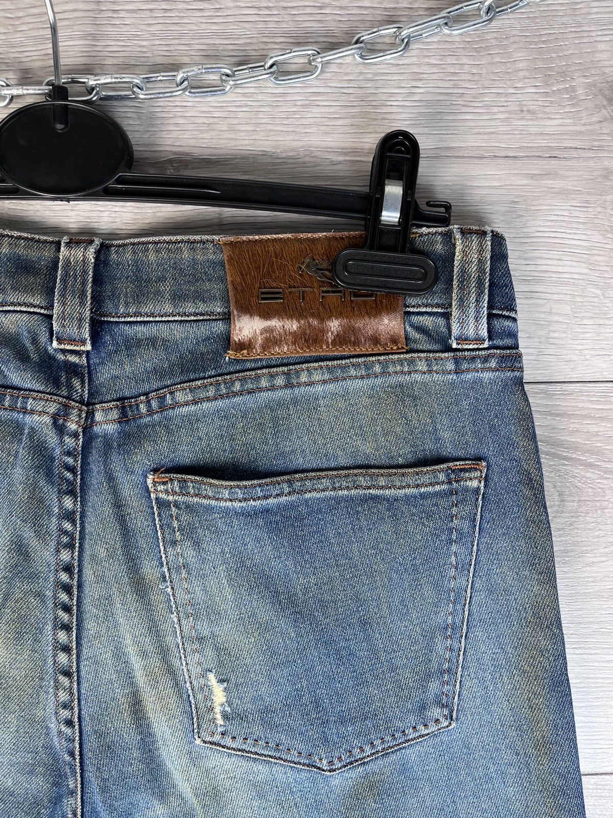 Etro Men's luxury jeans Etro Malano size 32 made in Italy 🇮🇹 Size US 32 / EU 48 - 14 Thumbnail