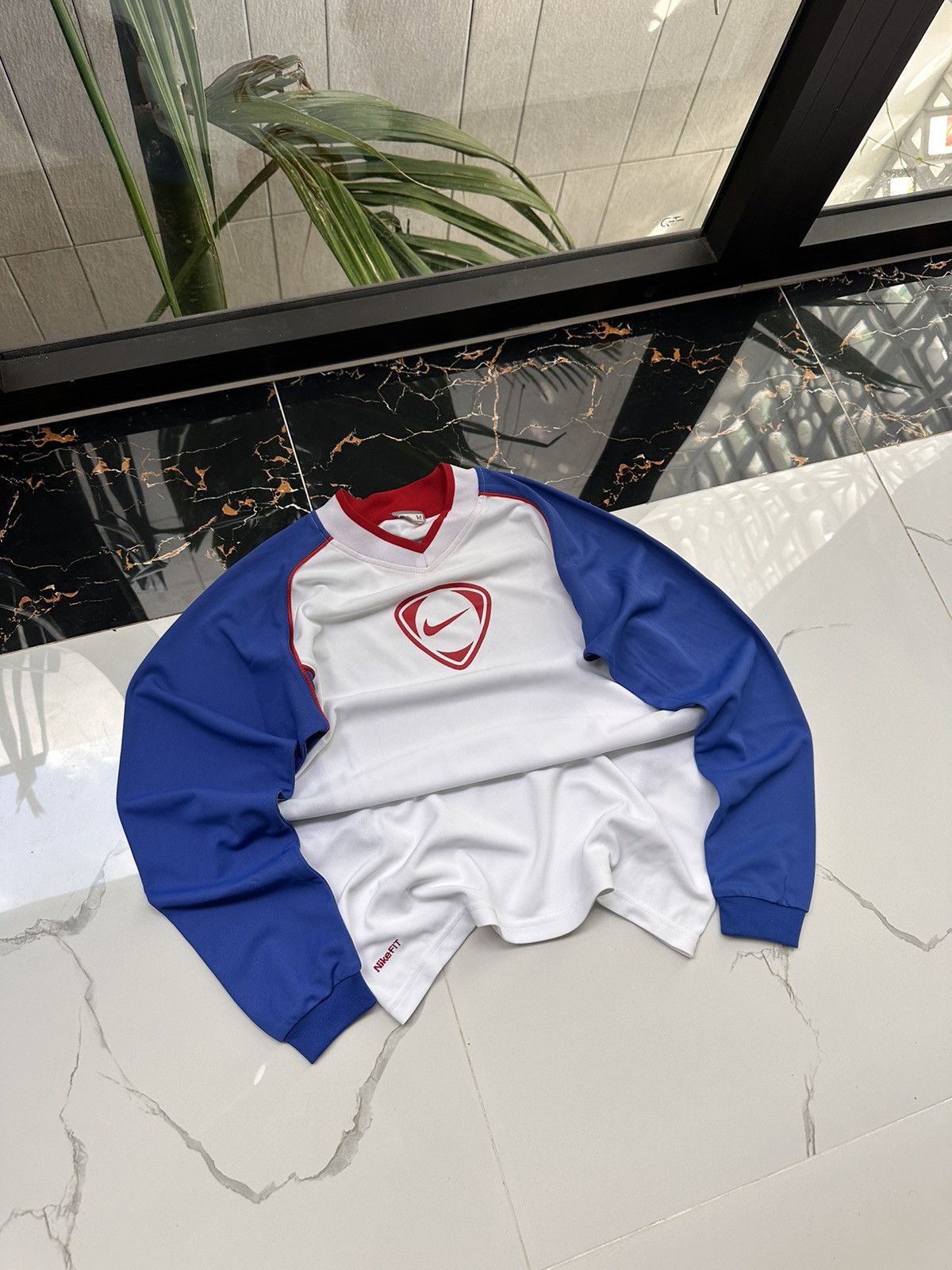 Nike × Vintage 🦍NIKE VINTAGE BIG LOGO STREETWEAR LONGSLEEVE🦍 Size US S / EU 44-46 / 1 - 1 Thumbnail