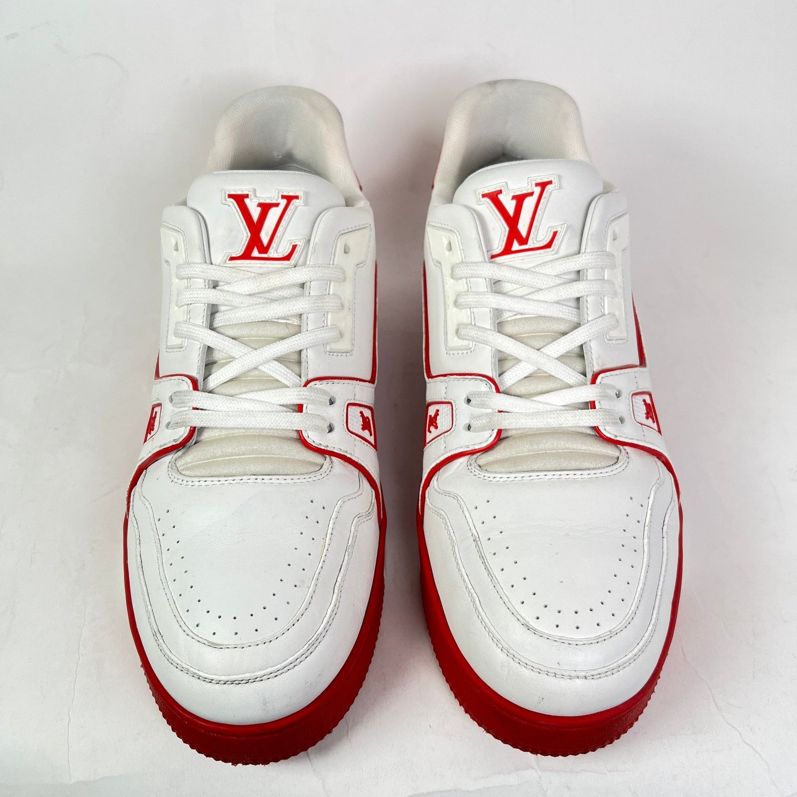 Louis Vuitton Louis Vuitton Signature Low-Top LV Trainer Size US 8 / EU 41 - 2 Thumbnail