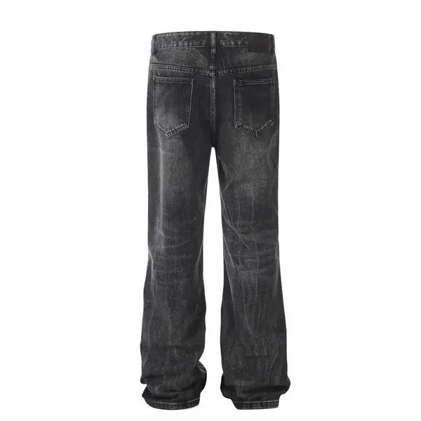 VIBE Flared Baggy Denim Jeans Size US 28 / EU 44 - 3 Thumbnail