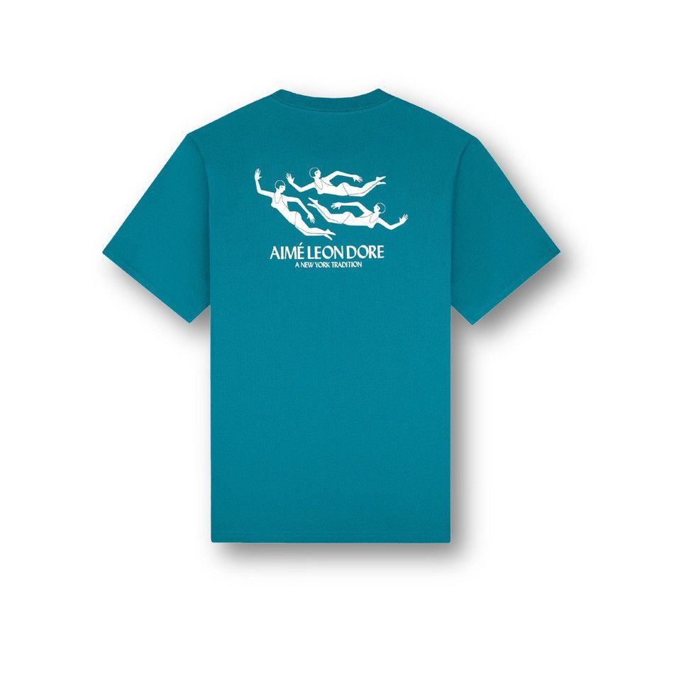 Aime Leon Dore Aime Leon Dore ALD Swimmers Tee “Kayaking” (Teal) Size XL Size US XL / EU 56 / 4 - 2 Thumbnail