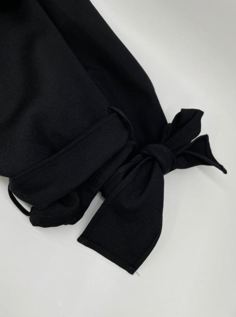 Yohji Yamamoto Yohji Yamamoto Pour Homme - TWISTED HEM DRAPED PANTS Size US 30 / EU 46 - 5 Thumbnail