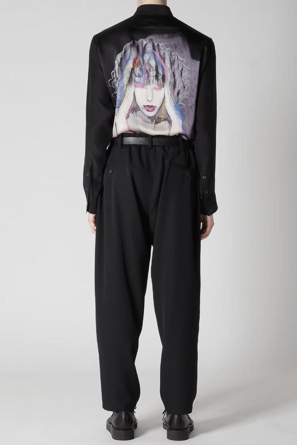 Yohji Yamamoto Yohji Yamamoto Pour Homme 24aw Wool Gabardine W Stitch Pants Size US 32 / EU 48 - 5 Thumbnail