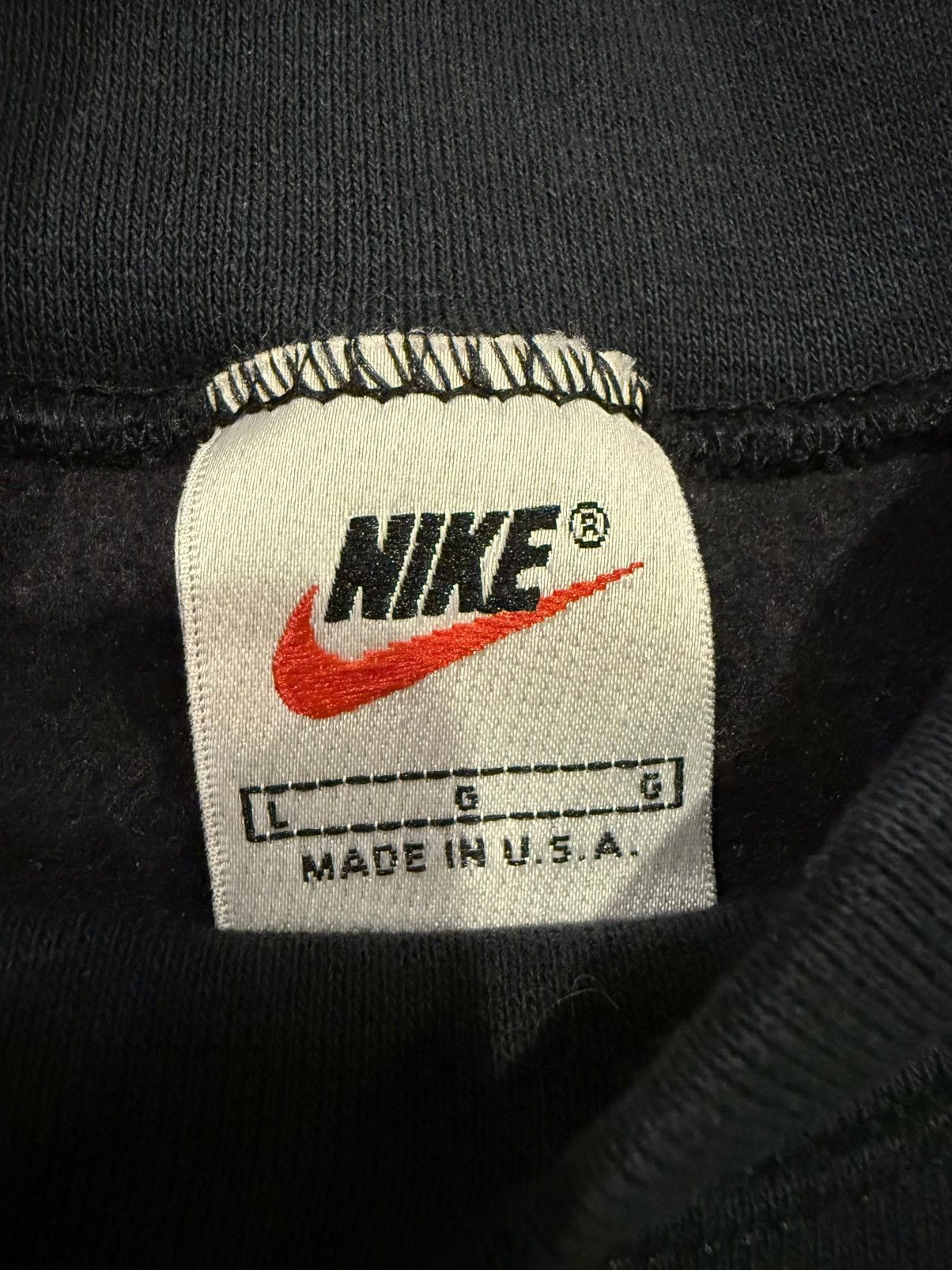 Nike × Vintage NEW Vintage Made in USA Nike Mockneck Sweatshirt Size US L / EU 52-54 / 3 - 5 Thumbnail