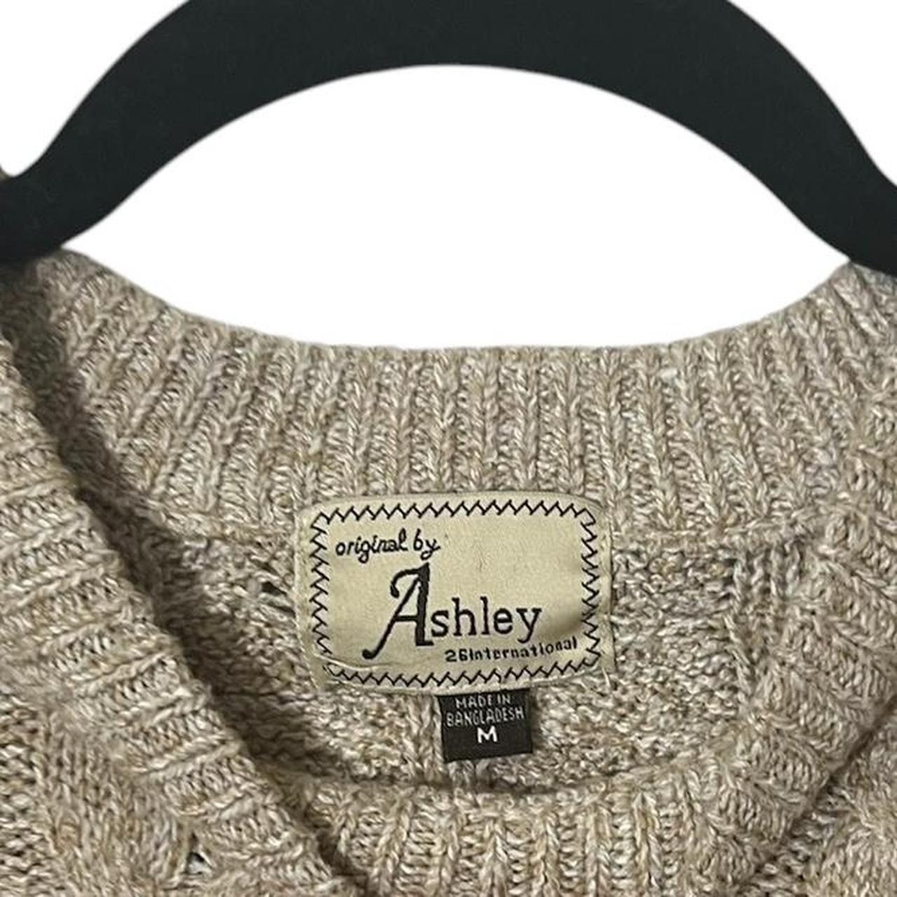 Other Y2K Tan Cable Knit Sweater Size M / US 6-8 / IT 42-44 - 2 Thumbnail