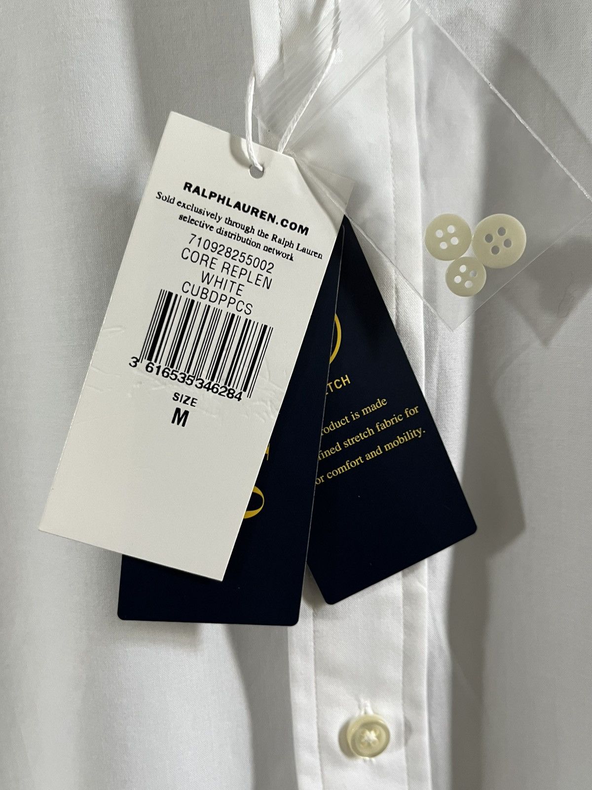 Polo Ralph Lauren Polo Ralph Lauren Custom Fit Stretch Poplin Shirt Size US M / EU 48-50 / 2 - 8 Thumbnail