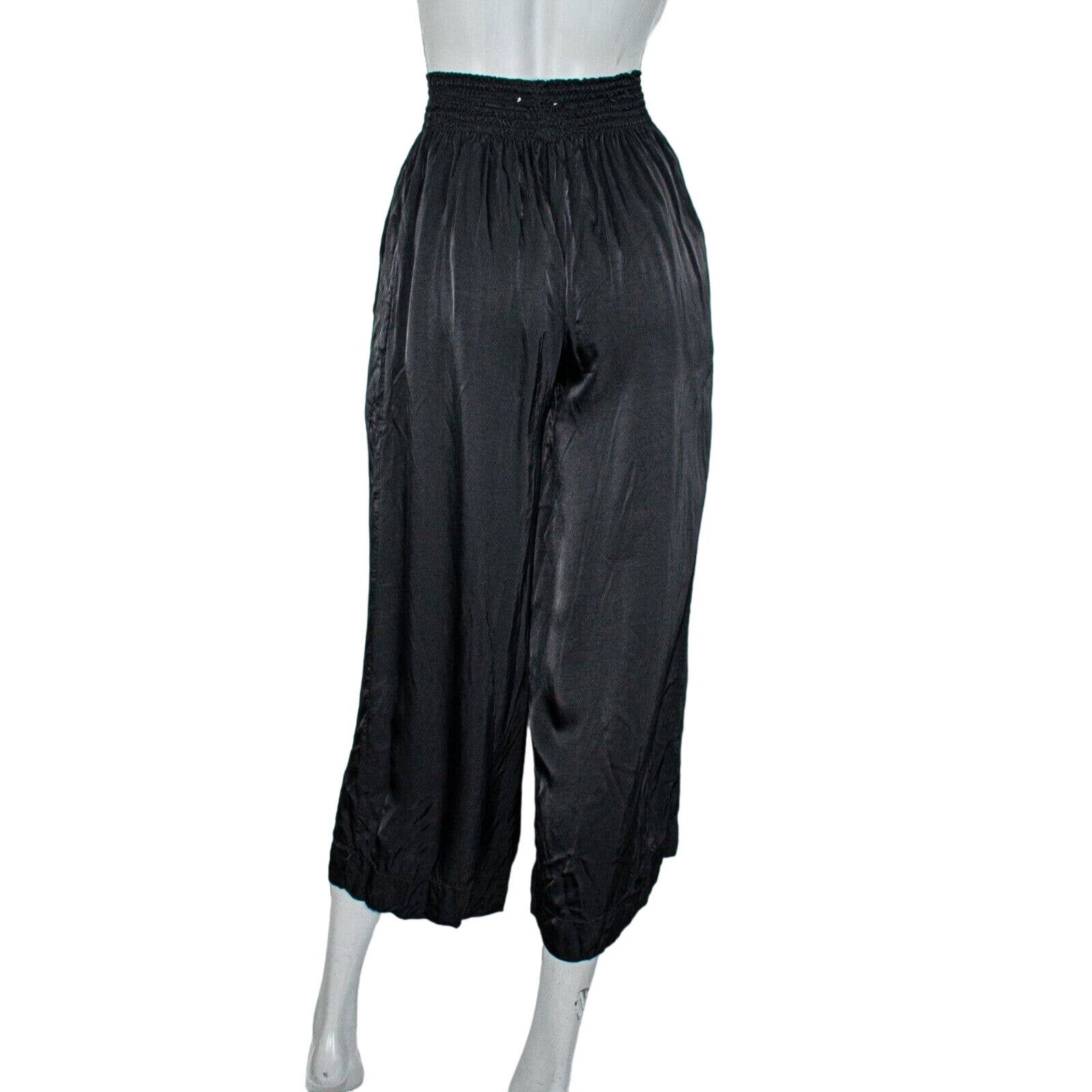 Other Forte Forte Women's wide leg elastic waist Pants Crop size 0 Size 25" / US 0 / IT 36 - 2 Thumbnail