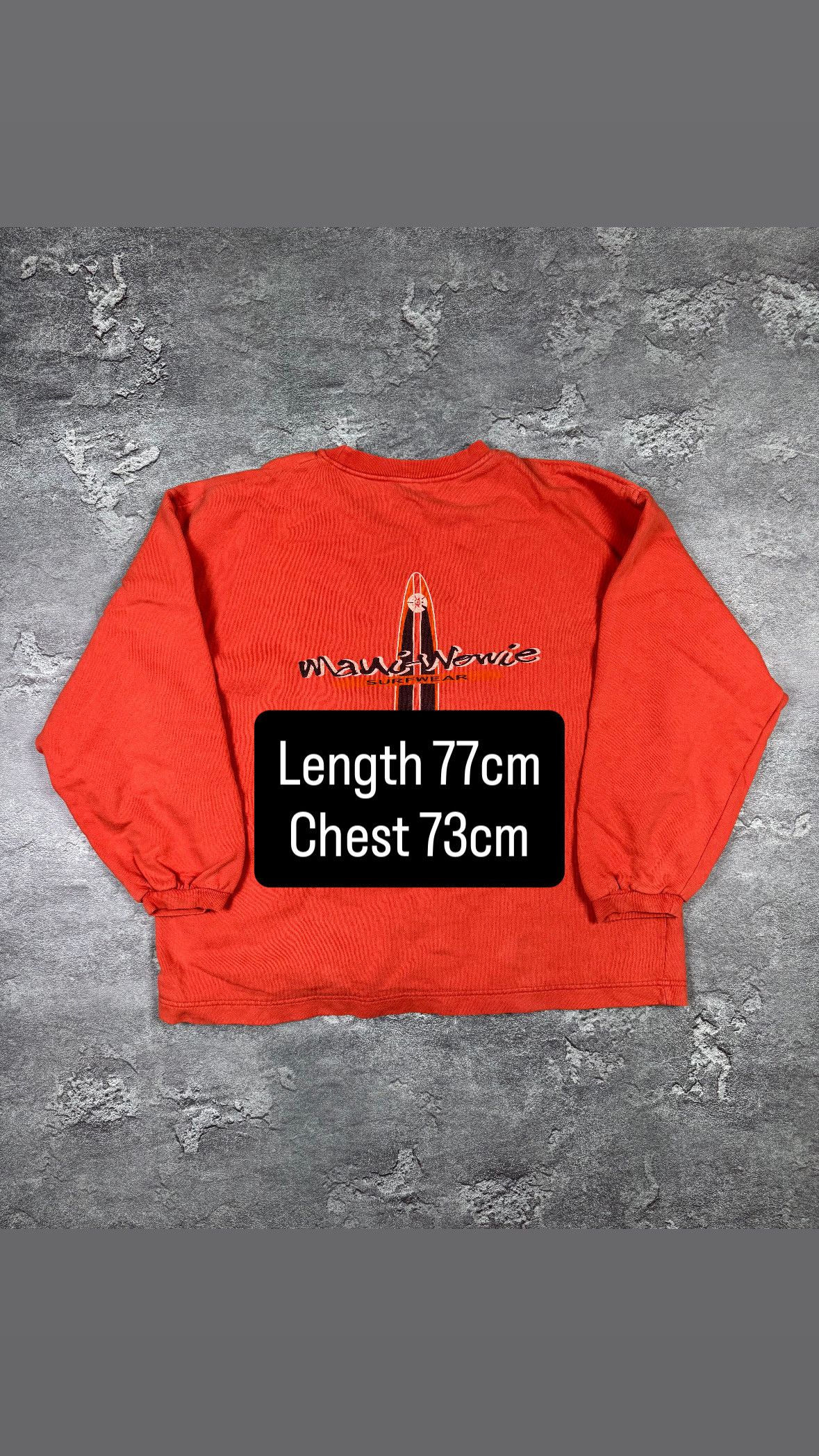 If Six Was Nine If Six Was Nine Surfwear Mavi-Wowie Sweatshirt Size XL Y2K Size US XL / EU 56 / 4 - 2 Thumbnail