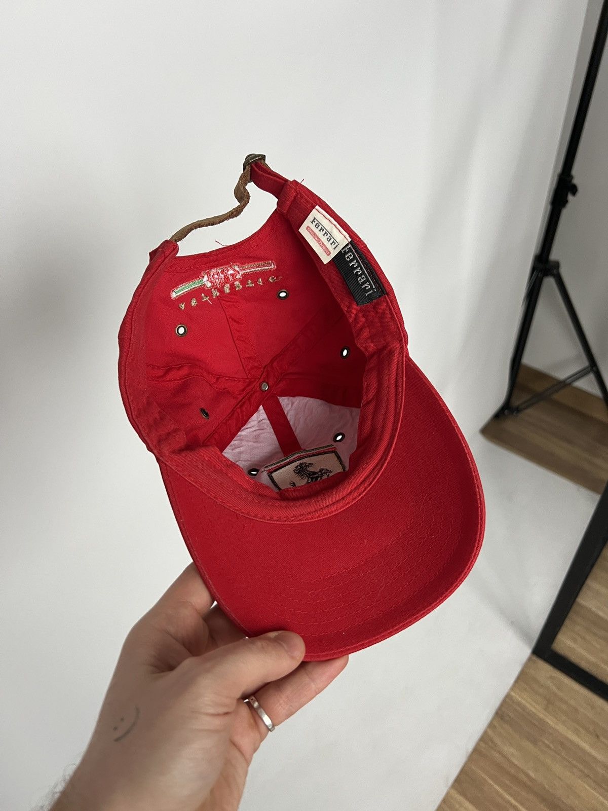 Ferrari Vintage Ferrari F1 Red Cap One Size Size ONE SIZE - 6 Thumbnail