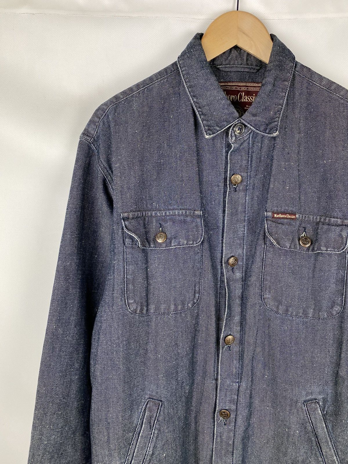 Marlboro Classics Marlboro Classics men’s denim jacket size Xl Size US XL / EU 56 / 4 - 4 Thumbnail