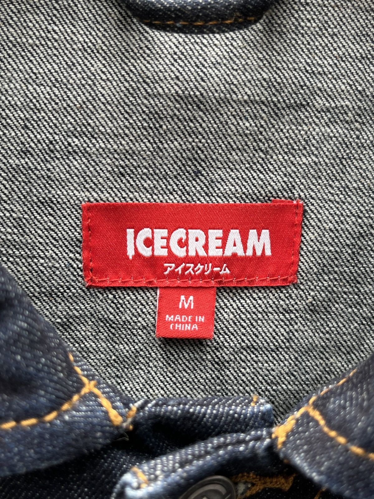 Icecream BBC Icecream “Running Dog” Heavy Denim Jacket Size US M / EU 48-50 / 2 - 5 Thumbnail