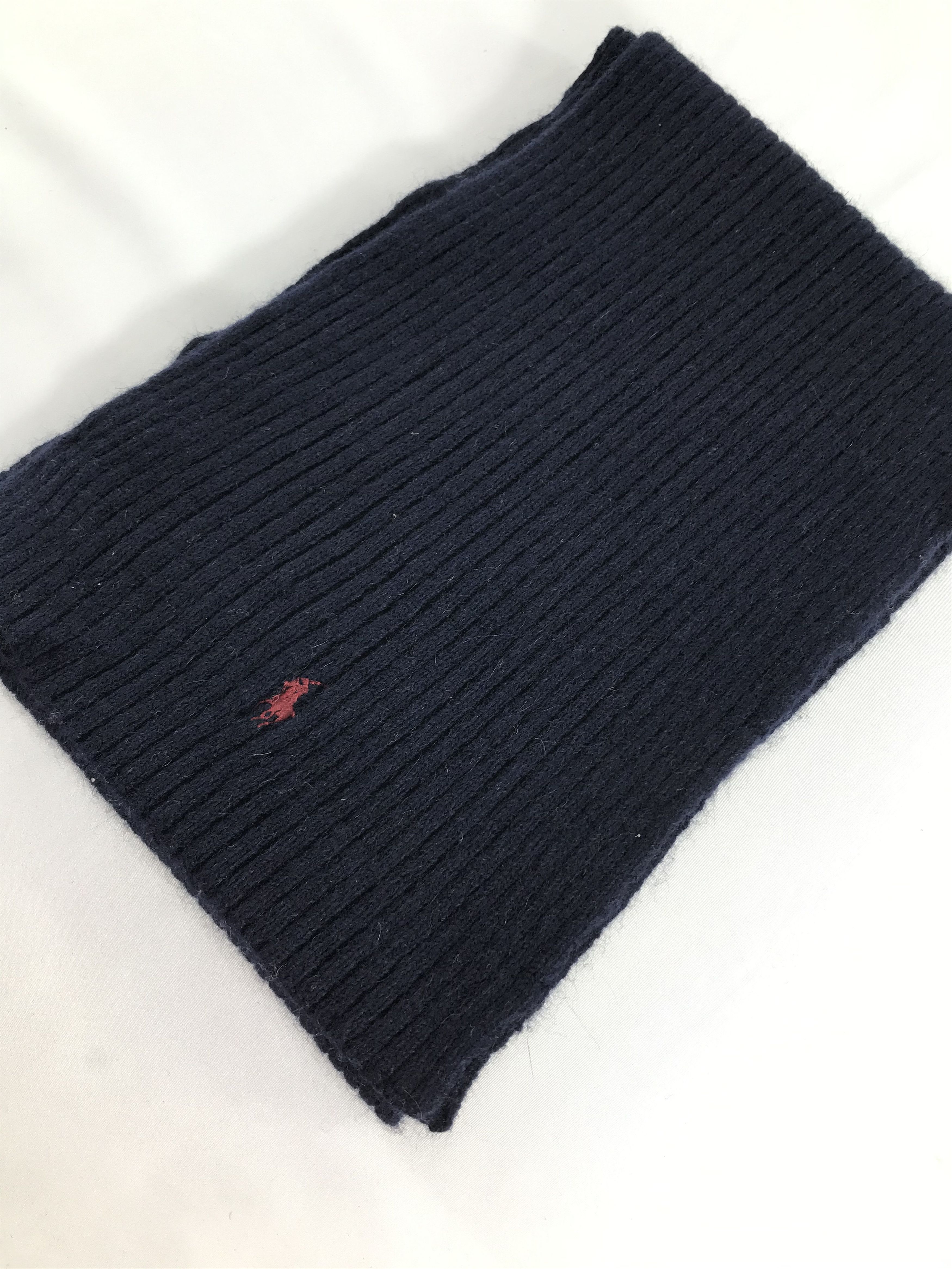 Polo Ralph Lauren Polo Ralph Lauren Pleated Wool Scarf Muffler V468 Size ONE SIZE - 3 Thumbnail