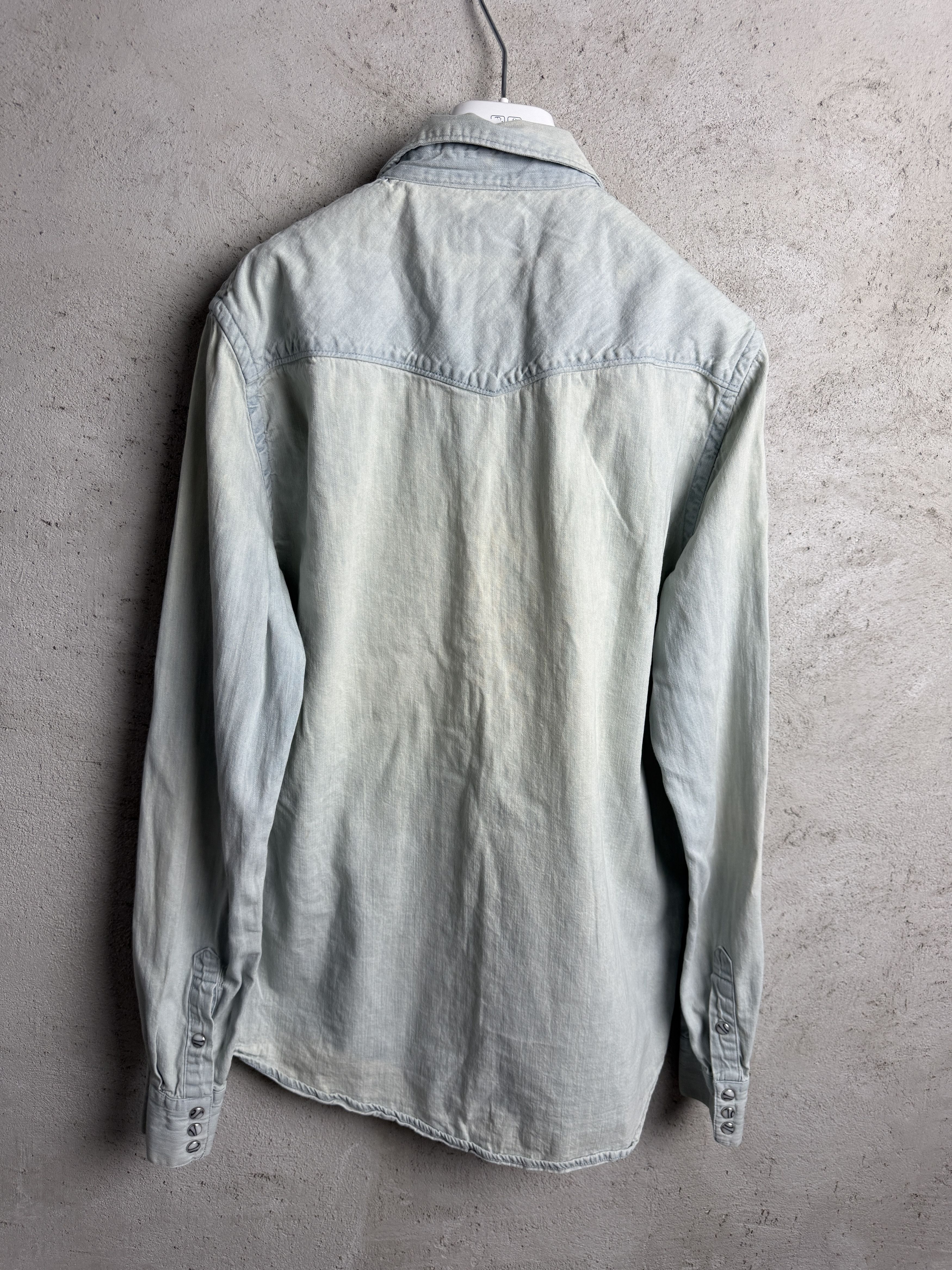 Acne Studios Acne Pop Western SS10 vintage denim button ups shirt Size US L / EU 52-54 / 3 - 5 Thumbnail