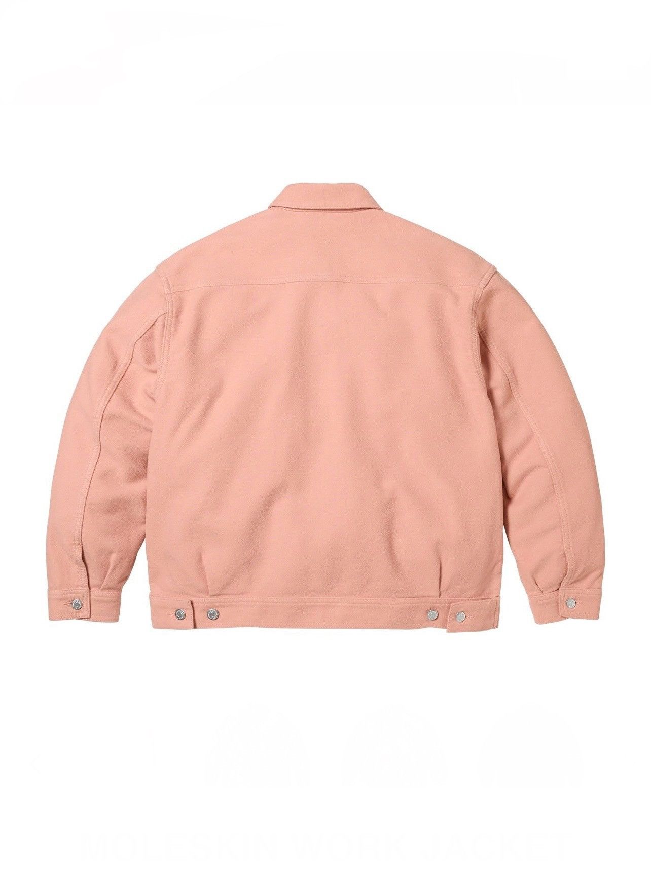 Supreme Supreme Moleskin Work Jacket Dusty Pink Medium Size US M / EU 48-50 / 2 - 6 Thumbnail