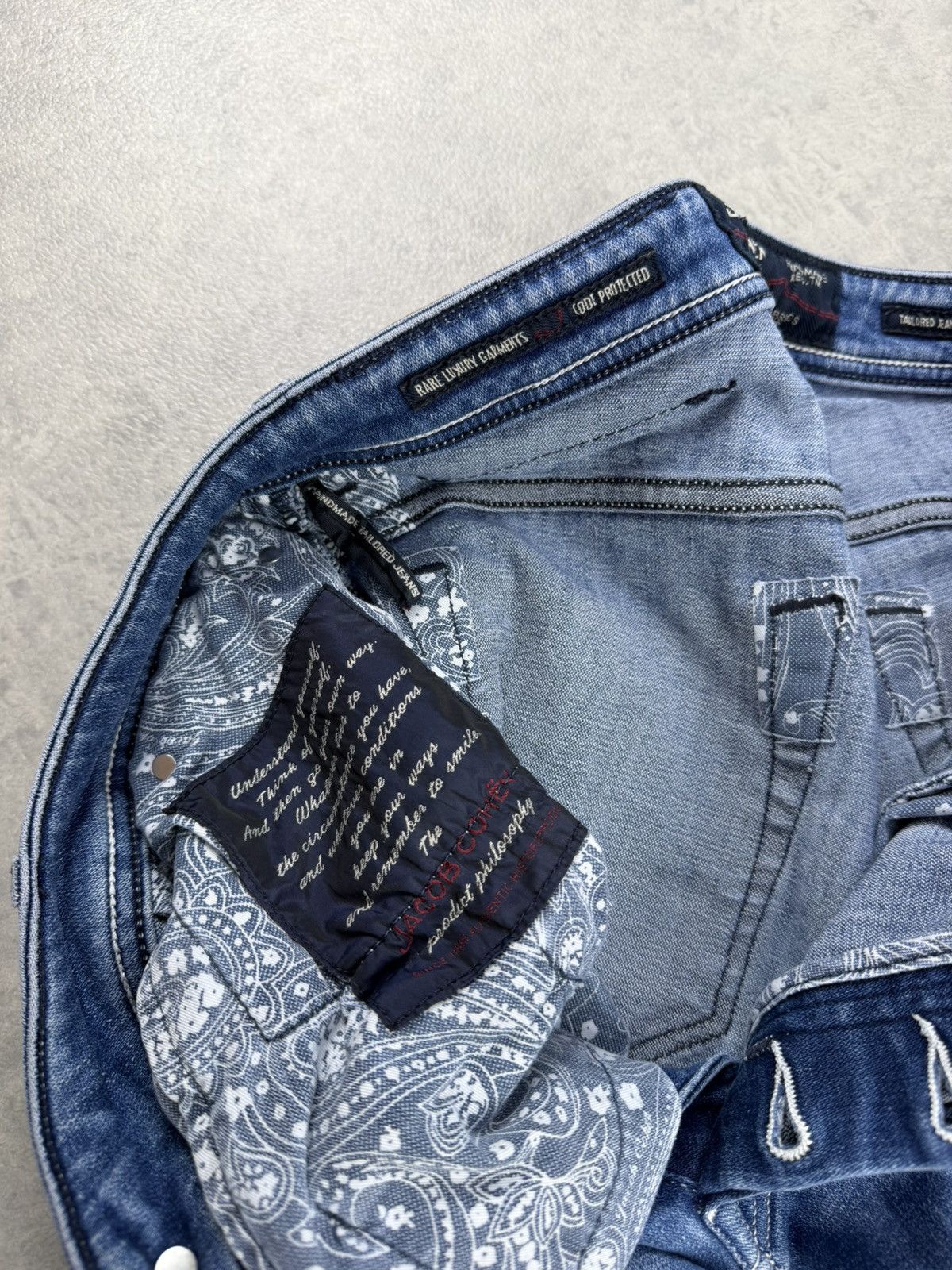 Jacob Cohen Jacob Cohen J688 Light Blue Denim Jeans Size 31 Size US 31 - 8 Thumbnail
