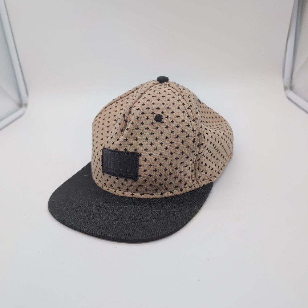 NEFF Neff Black and Tan Baseball Cap Hat STYLE: NF0106 Size ONE SIZE - 3 Thumbnail