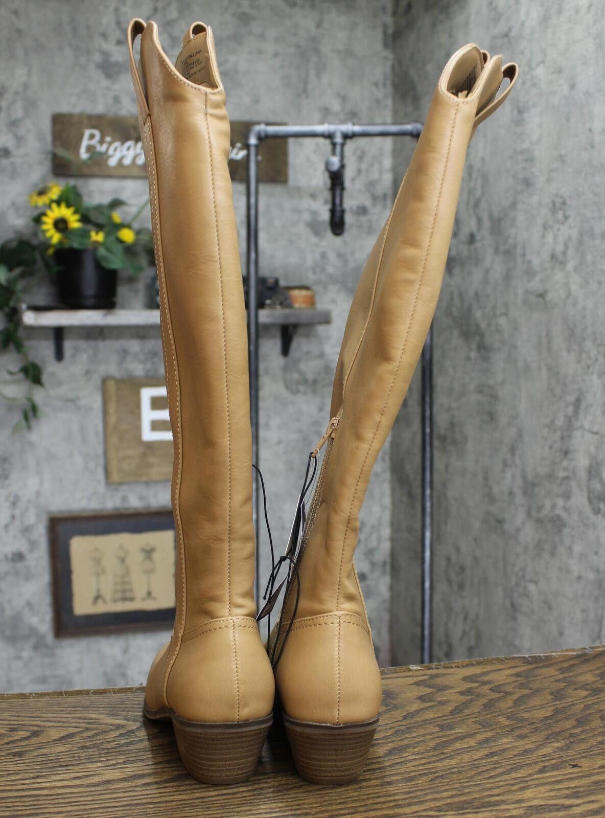 Designer NWT Universal Thread Boots 87929896 Light Brown 7M 7 M Size US 7 / IT 37 - 4 Thumbnail