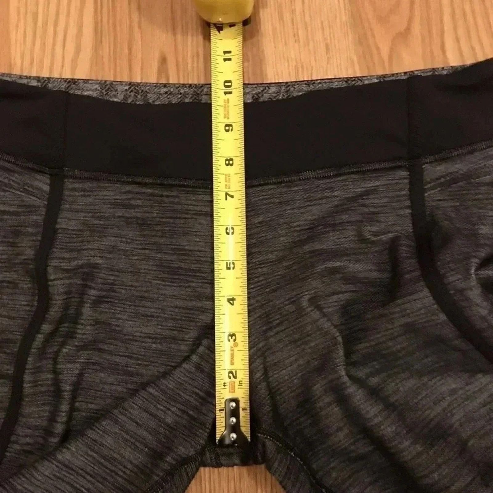 Lululemon Lululemon Forme Yoga Leggings Size 10 Heather Grey Black Size 32" / US 10 / IT 46 - 7 Thumbnail