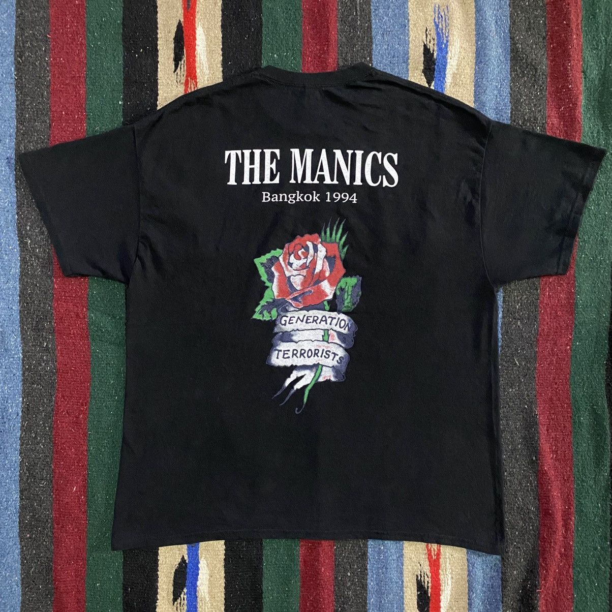Band Tees MANIC STREET PREACHERS GENERATION TERRORISTS Size US XL / EU 56 / 4 - 2 Thumbnail