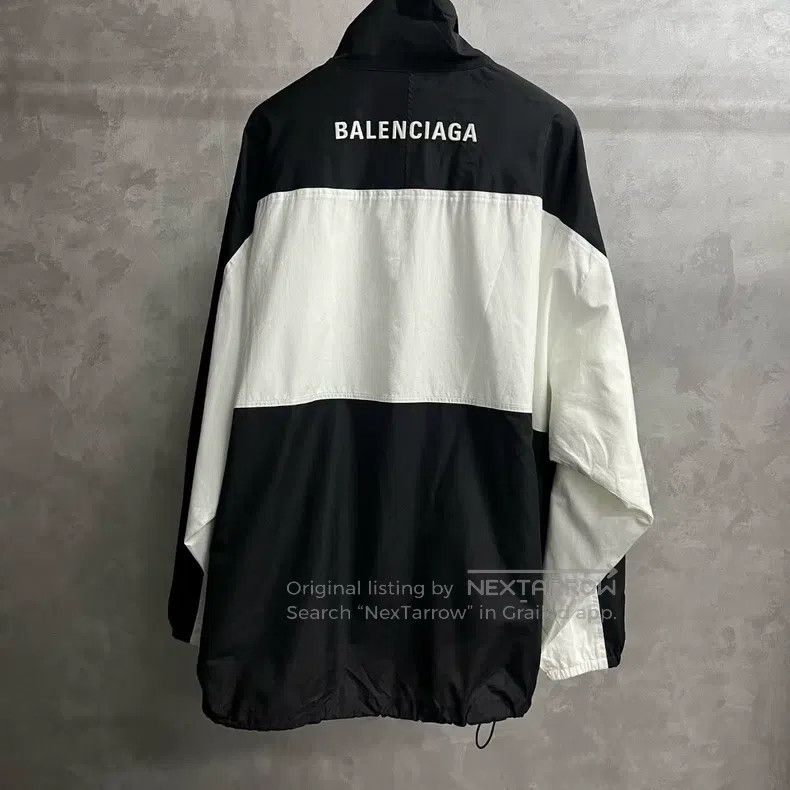 Balenciaga Balenciaga Black and White Color Block Sports Sun Protecti Size US L / EU 52-54 / 3 - 6 Thumbnail