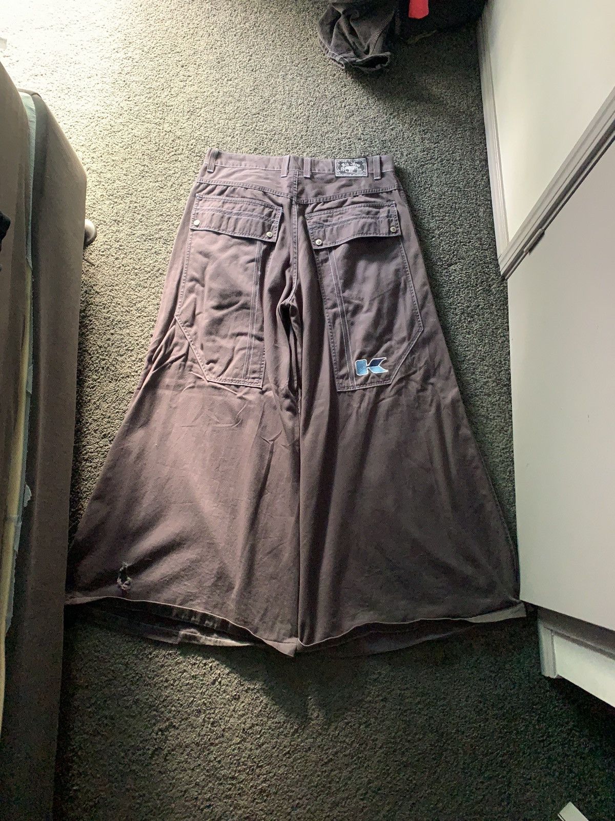 image of Dogtown x Hysteric Glamour Oversized Denim in Beige, Men's (Size 32)