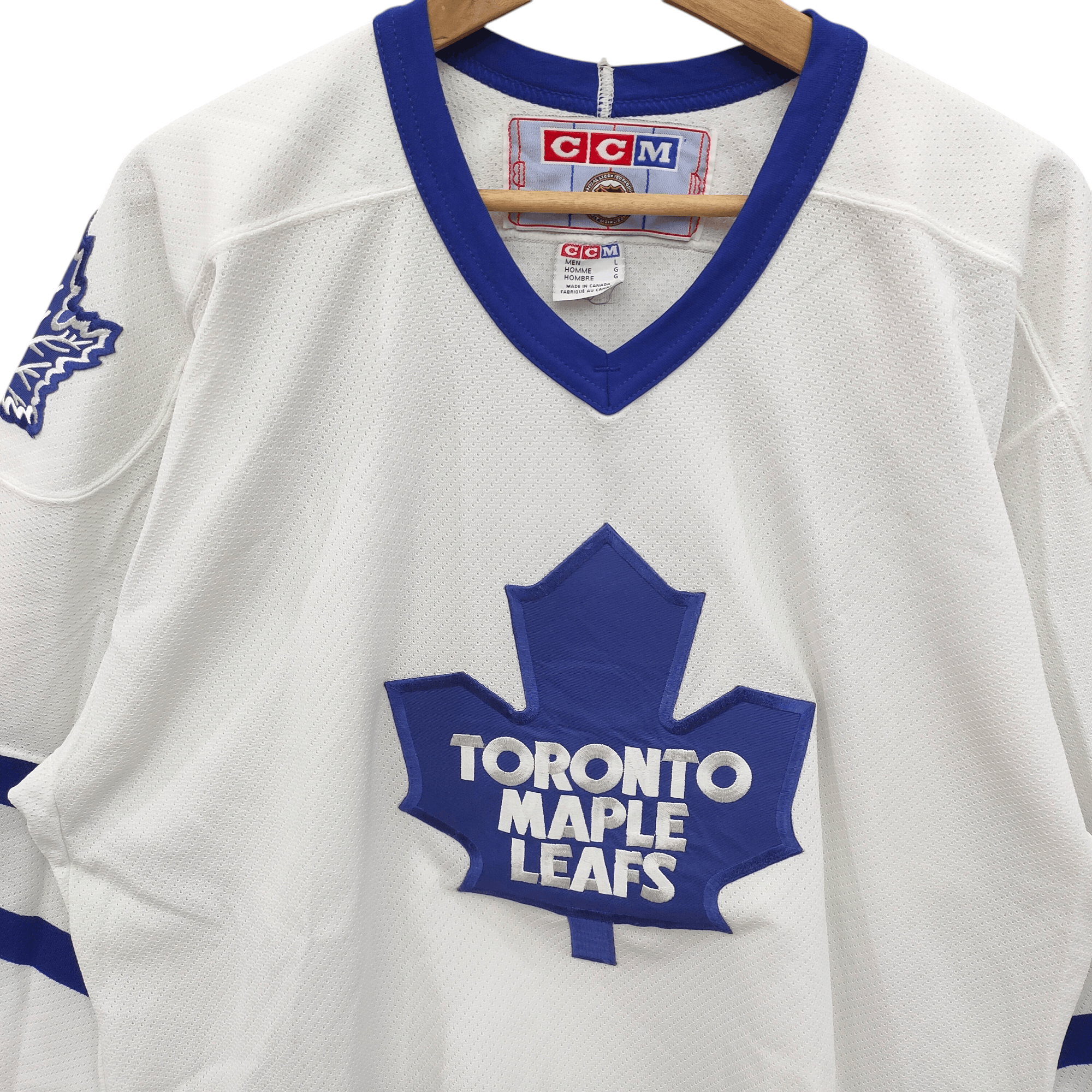 Ccm × Vintage Toronto Maple Leafs Jersey Large Vintage CCM NHL Size US L / EU 52-54 / 3 - 5 Thumbnail