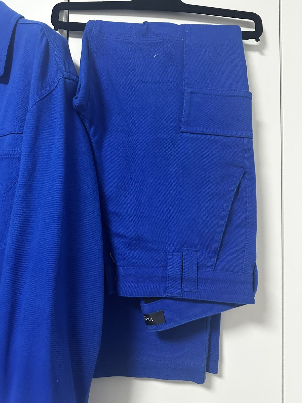 Versace Versace Blue Workwear Suit Size 46R - 11 Thumbnail