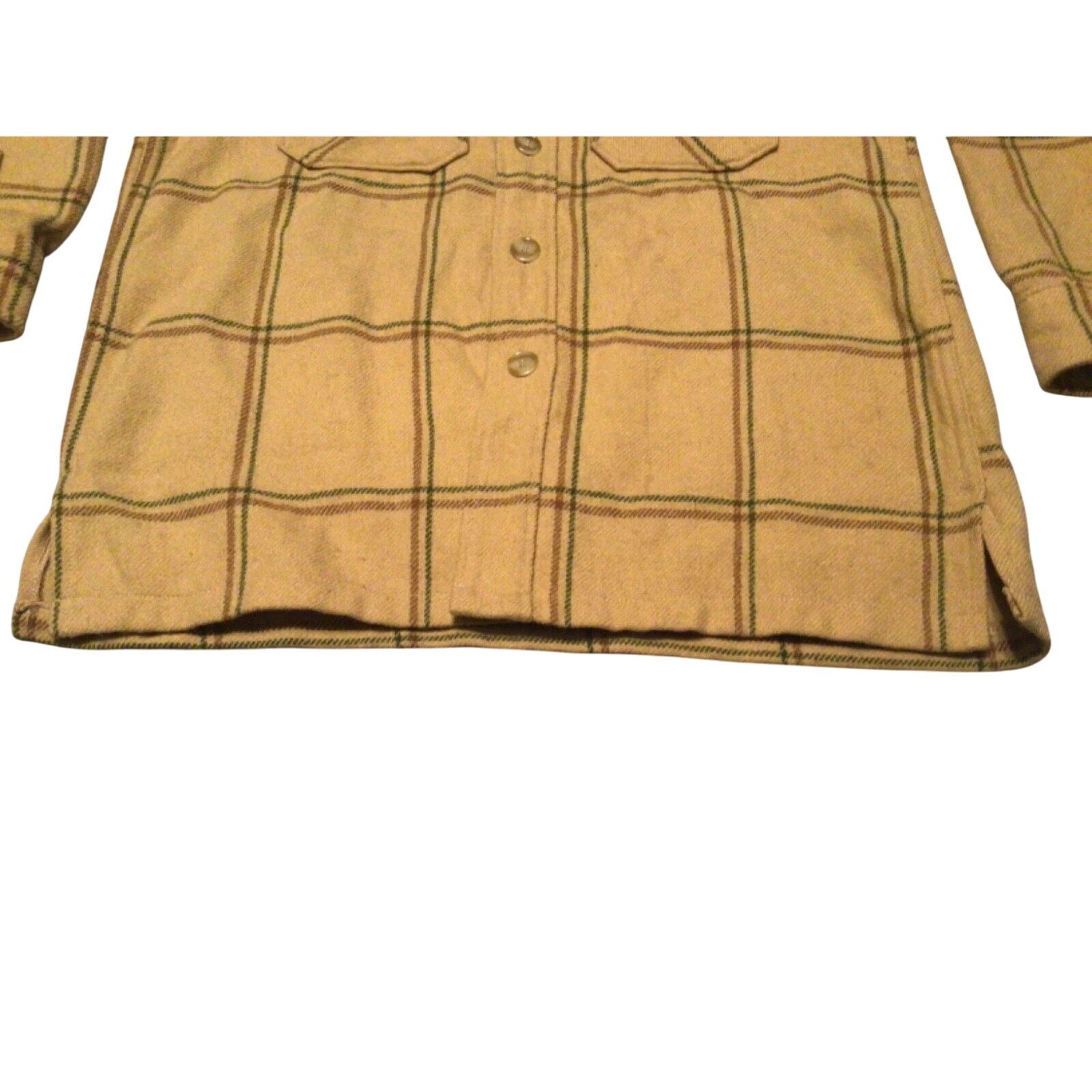 Woolrich Woolen Mills Woolrich 70s Plaid Wool Shacket – Men’s Small Size US M / EU 48-50 / 2 - 6 Thumbnail