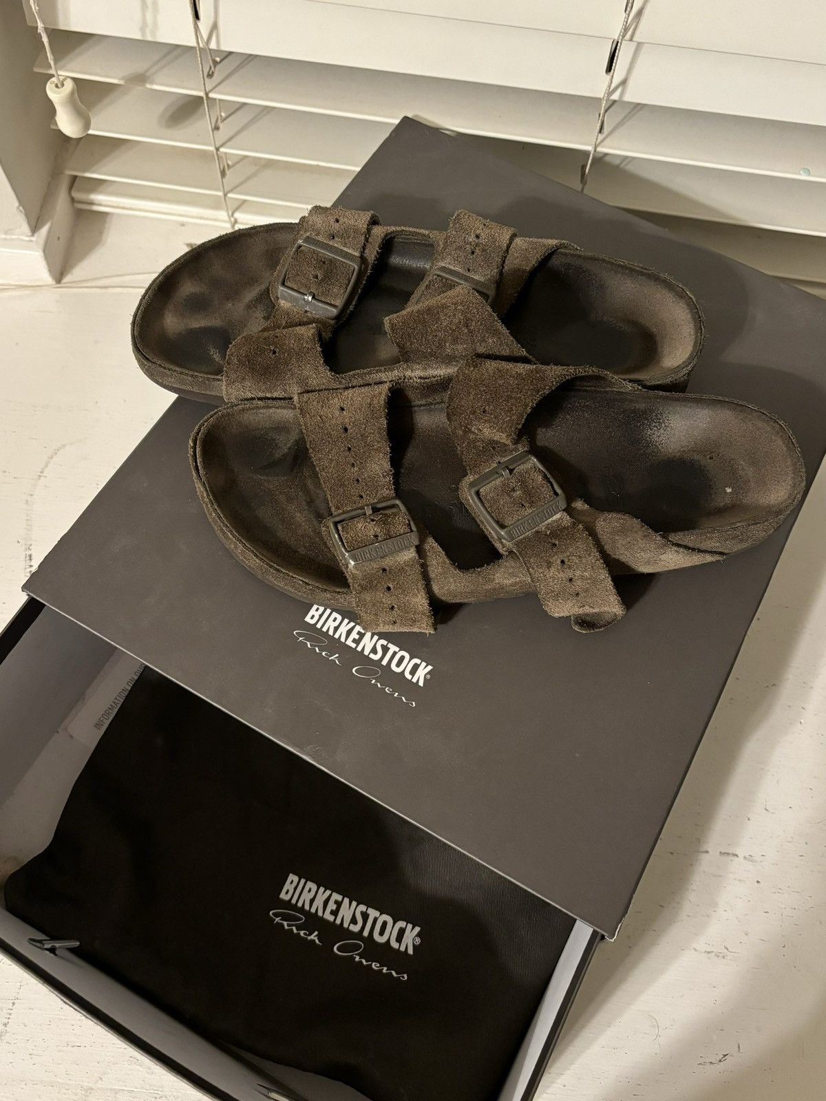 Rick Owen's Arizona Birkenstock