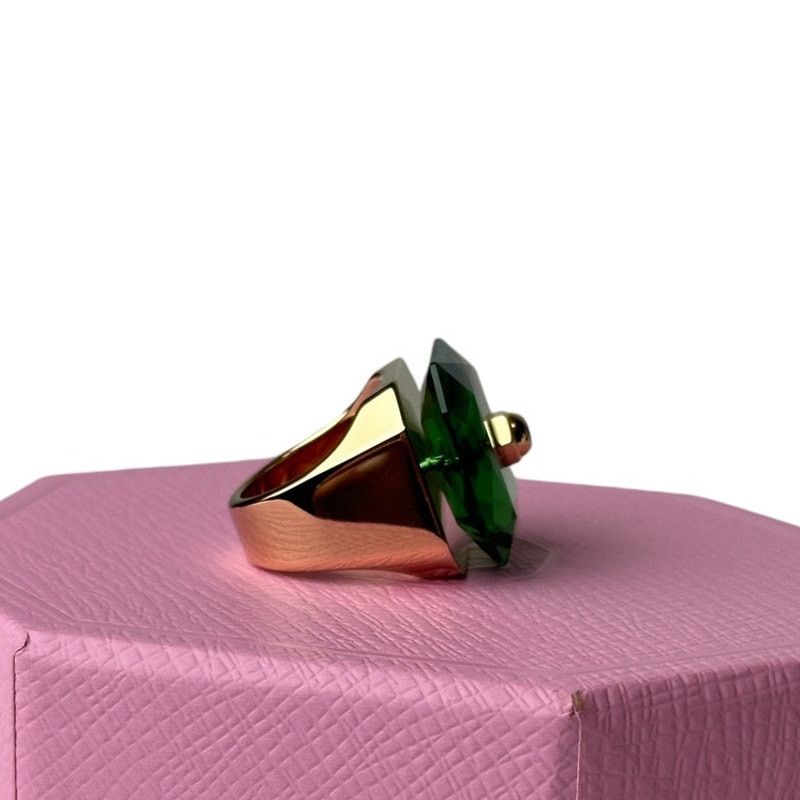 Swarovski Swarovski Numina cocktail ring Octagon cut, Green 7 / 55 Size ONE SIZE - 6 Thumbnail