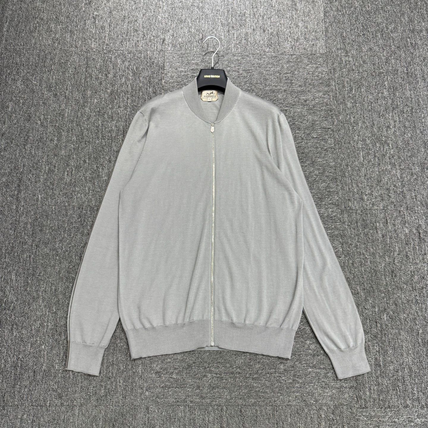 Hermes Hermes 2232 New Cashmere Knit Sweater Jkt XL Size US XL / EU 56 / 4 - 1 Thumbnail