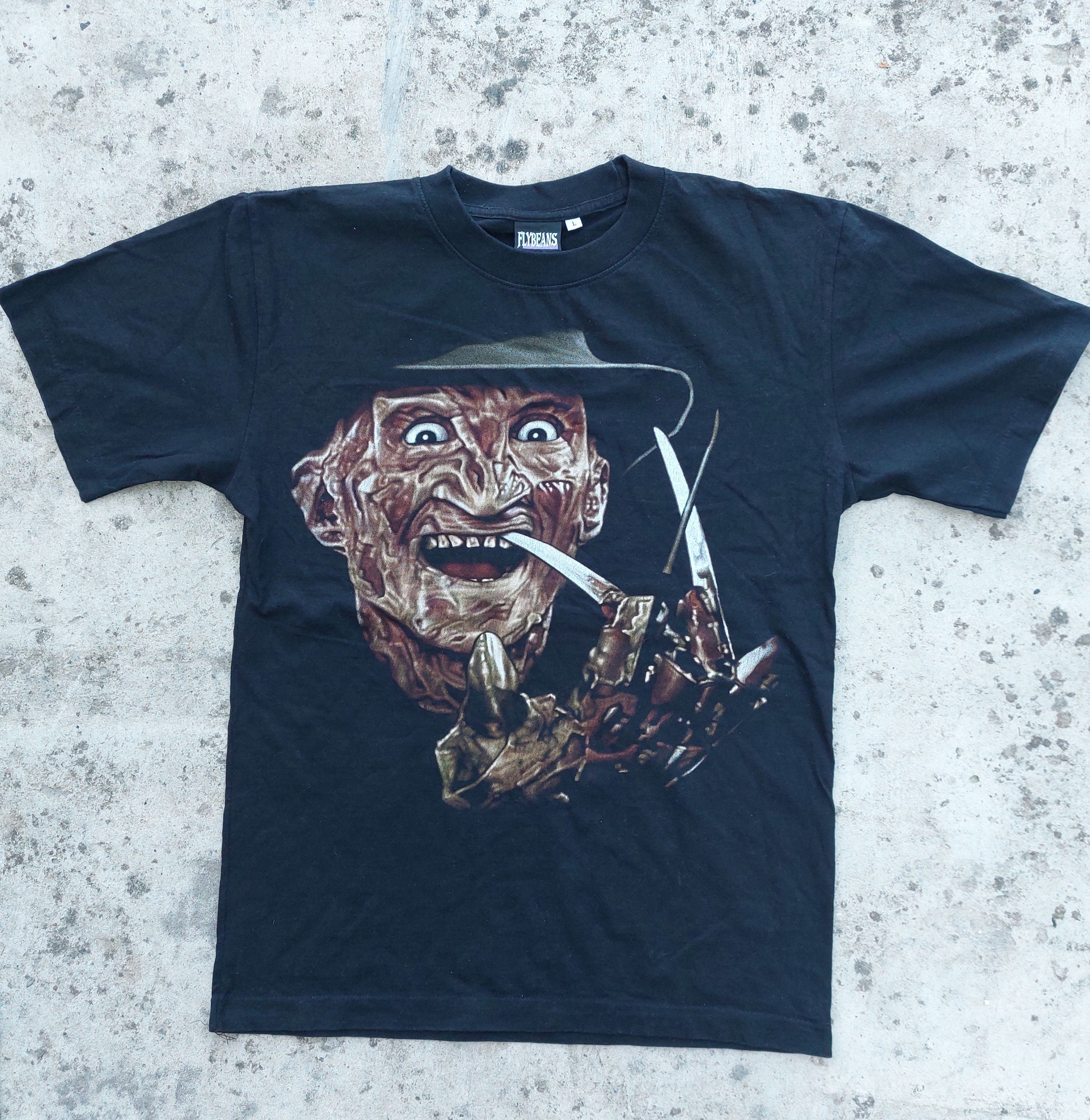 Vintage freddy krueger nightmare from elm street vintage tshirt Size US L / EU 52-54 / 3 - 1 Thumbnail