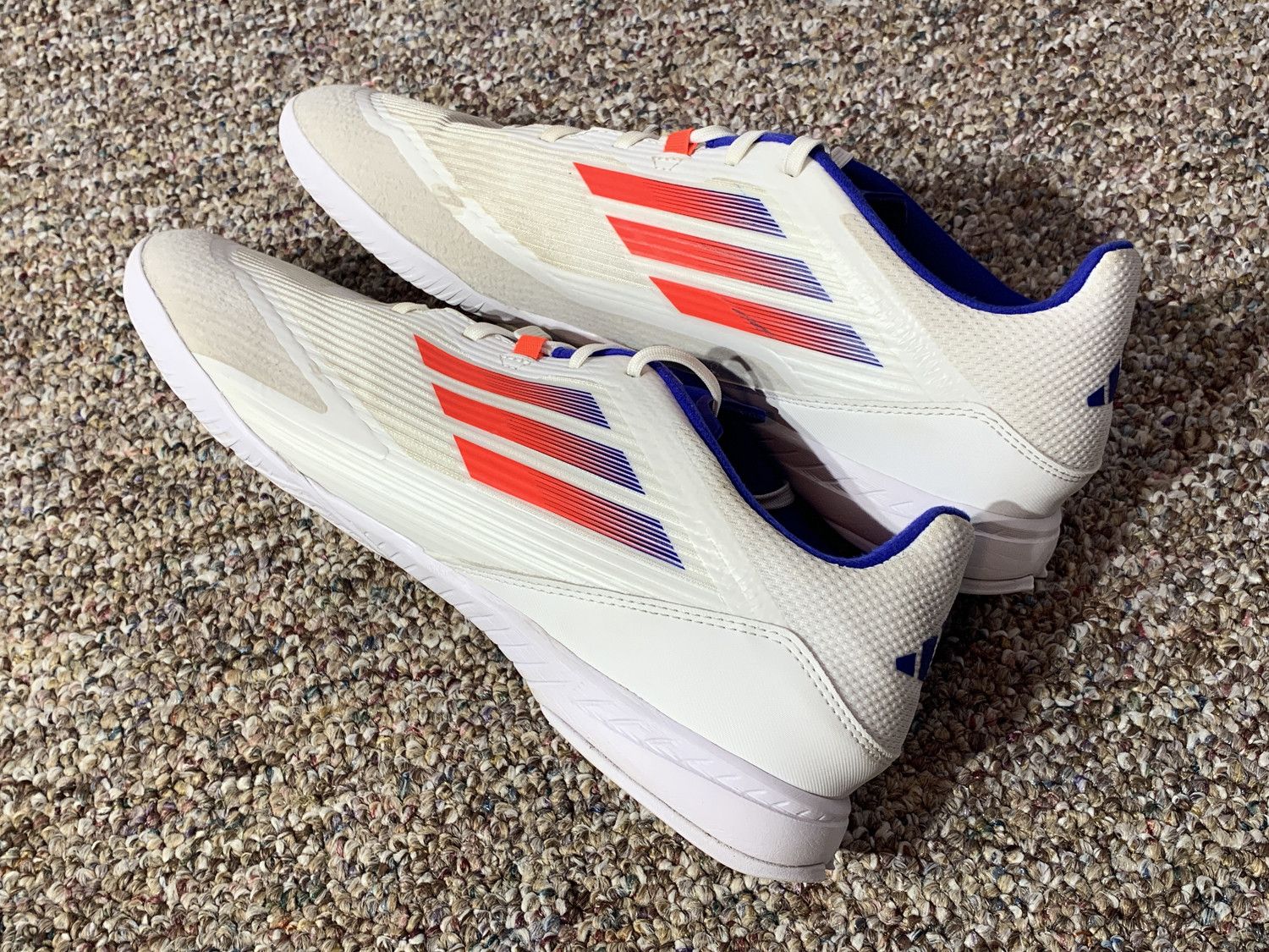Adidas Adidas F50 League Indoor White Blue Red IF1395 Men's Size 11 Size US 11 / EU 44 - 7 Thumbnail