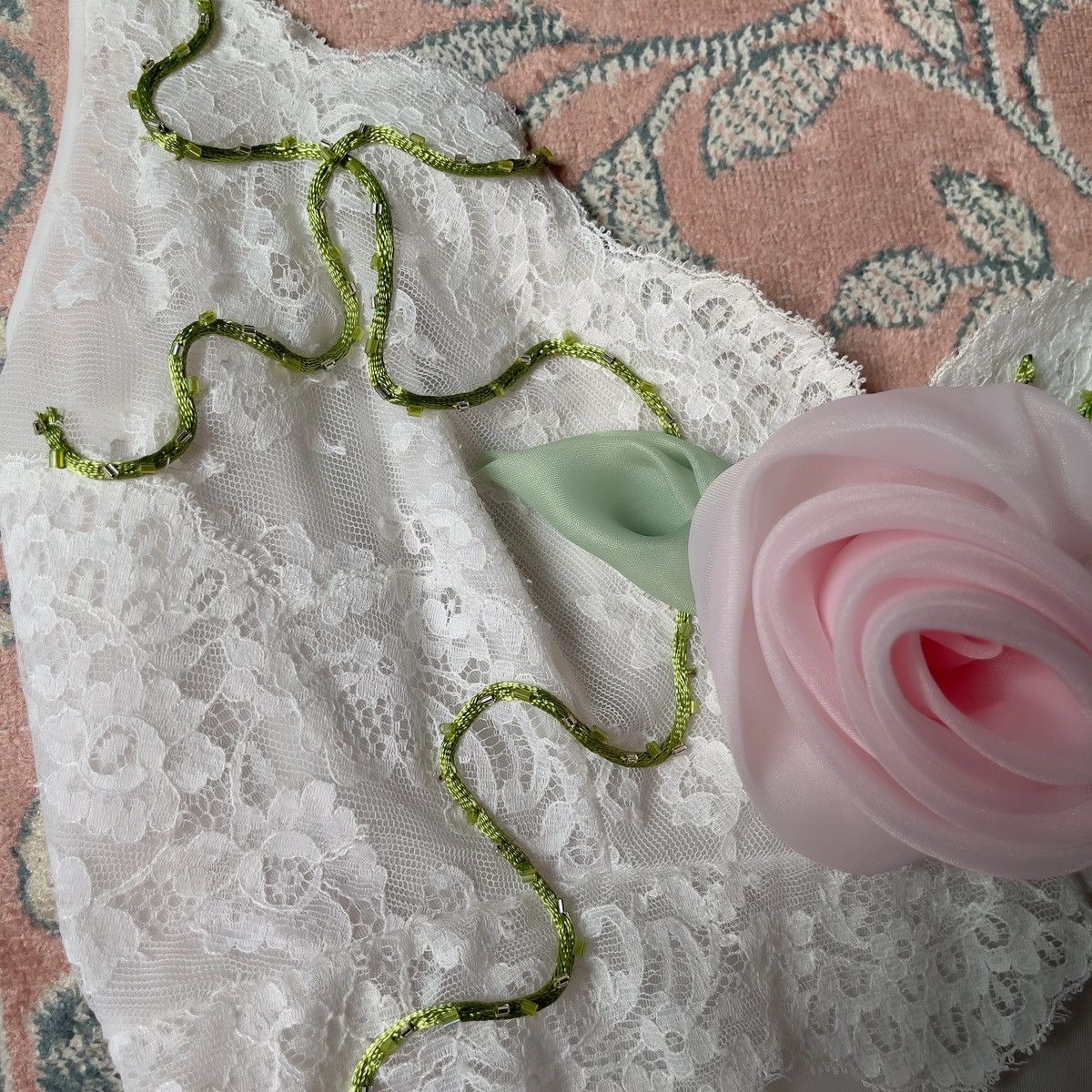 Vintage Romantic 1960's White Nightgown (XXS-XS) Size XS / US 0-2 / IT 36-38 - 14 Thumbnail