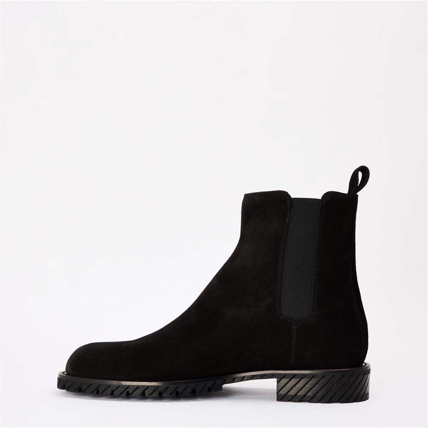 Off-White o1g2r1mq0326 Flat Ankle Boots in Black Size US 8 / EU 41 - 4 Thumbnail