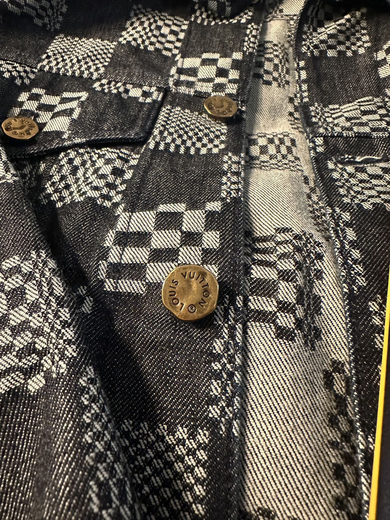 Louis Vuitton Distorted Denim Jacket