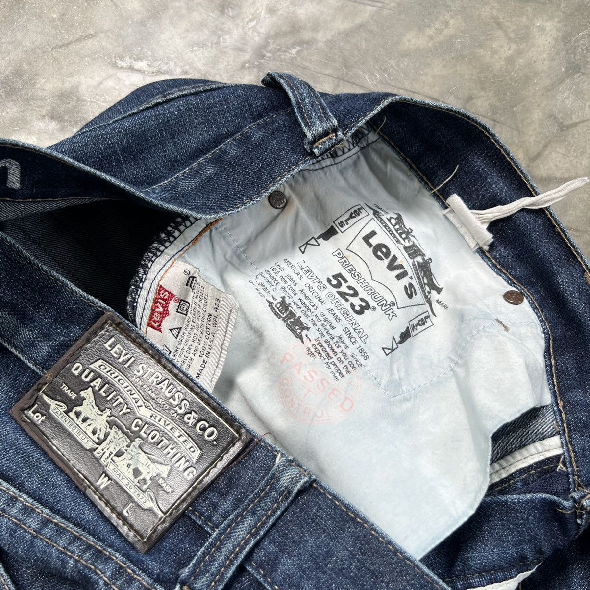 Levi's Levi’s Preshrunk 523 Indigo Blue Jeans Size US 38 / EU 54 - 8 Thumbnail