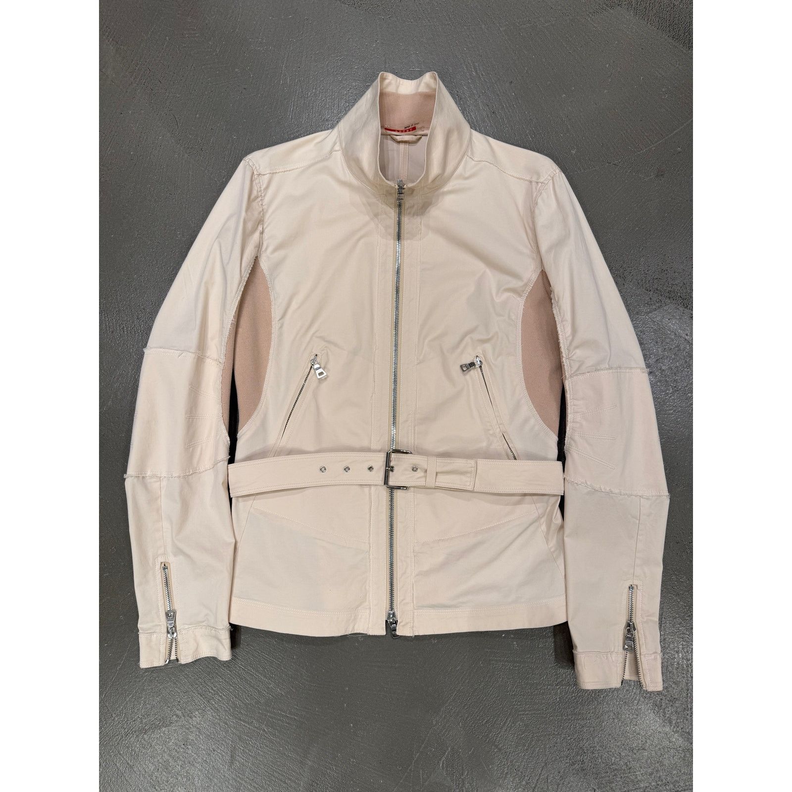 Prada 2000s Prada hybrid light nylon jacket Size US S / EU 44-46 / 1 - 1 Thumbnail