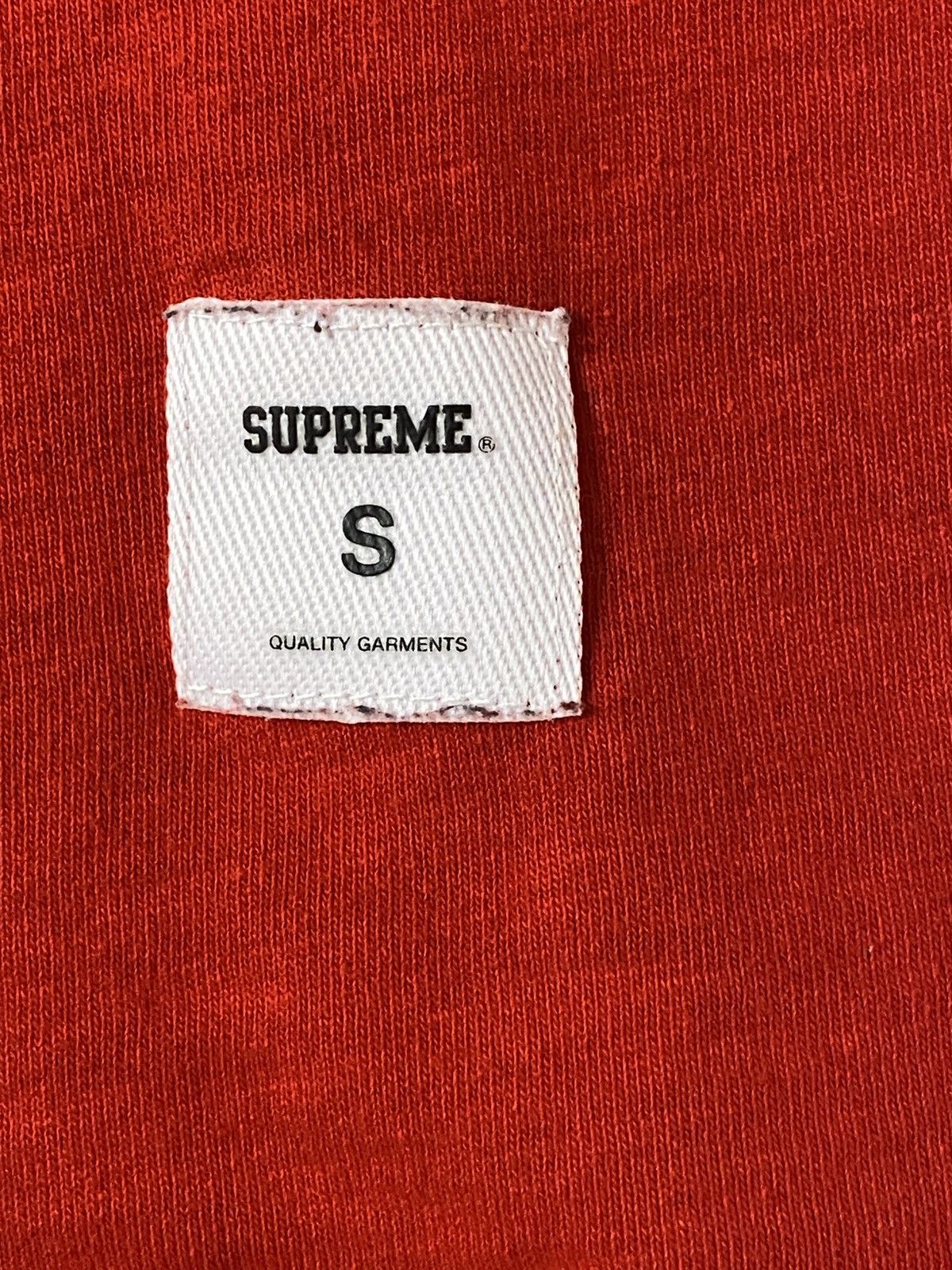 Supreme Red Supreme Tee Size US S / EU 44-46 / 1 - 2 Thumbnail