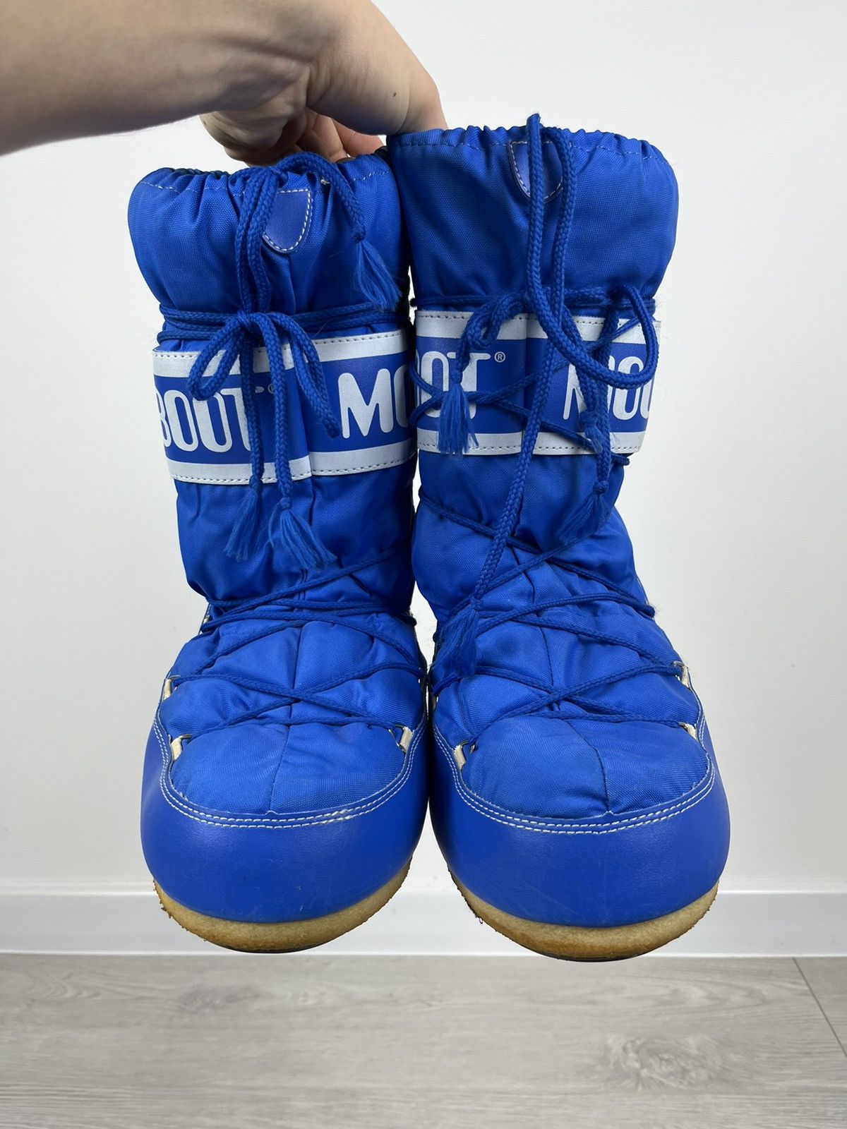 Le Grande Bleu (L.G.B.) Moon Boot Y2K Tecnica Big Logo Hi Top Puffer Boots 35-38 eu Size US 8 / IT 38 - 6 Thumbnail