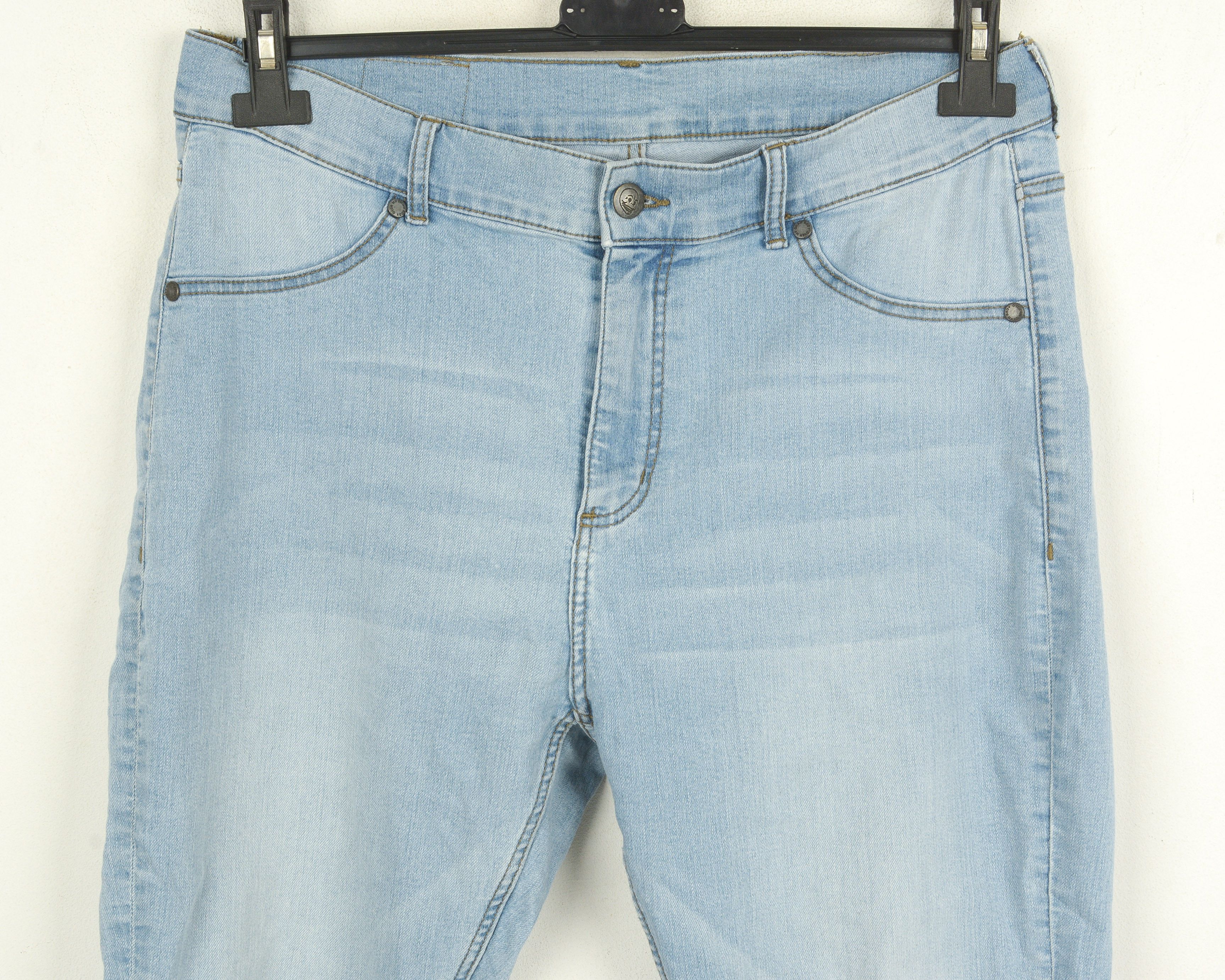 Cheap Monday High Spray Stone Bleach Women W32 L33 Jeans Skinny Stretch Size 32" / US 10 / IT 46 - 2 Thumbnail