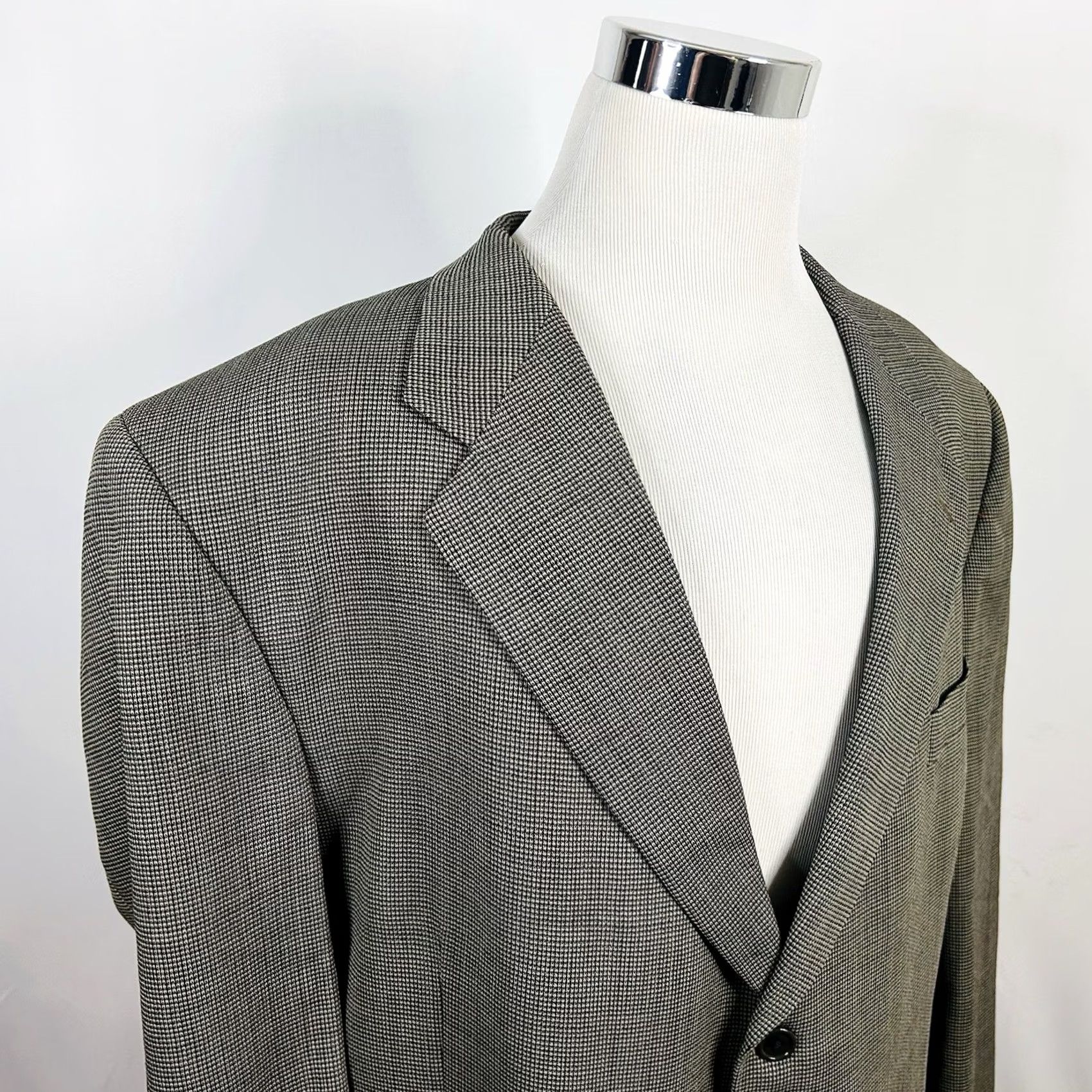 Jack Victor Jack Victor 54L Sport Coat 100% Wool Brown Knit Three-Button Lined Jacket/Coat Long Men's Regular Wool Notch Lapel 3-Button Vintage N/A Size US XS / EU 42 / 0 - 2 Thumbnail