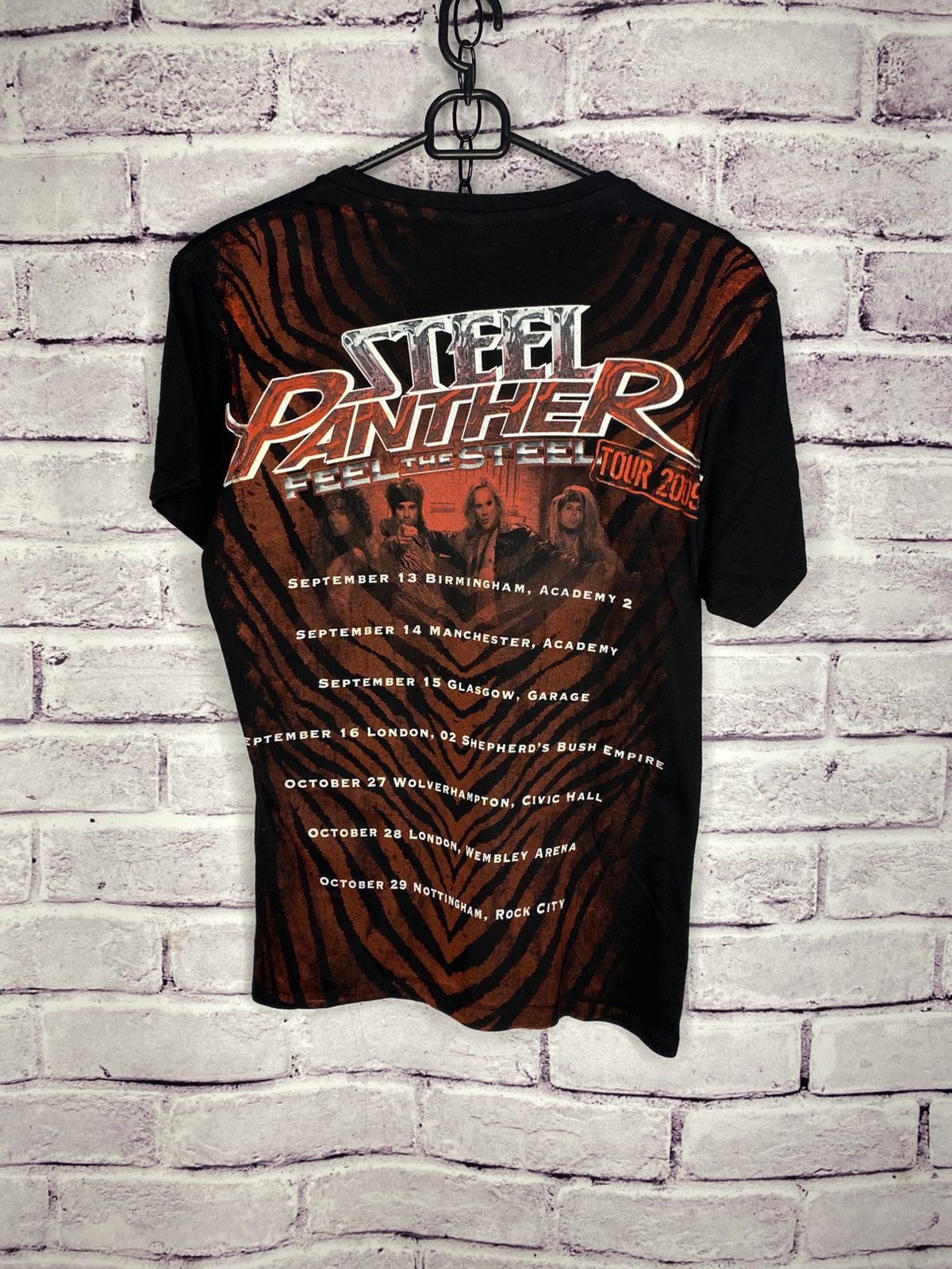 Band Tees Men's Vintage O0s Steel Panters Feel The Steel Tour Tee Size US S / EU 44-46 / 1 - 9 Thumbnail